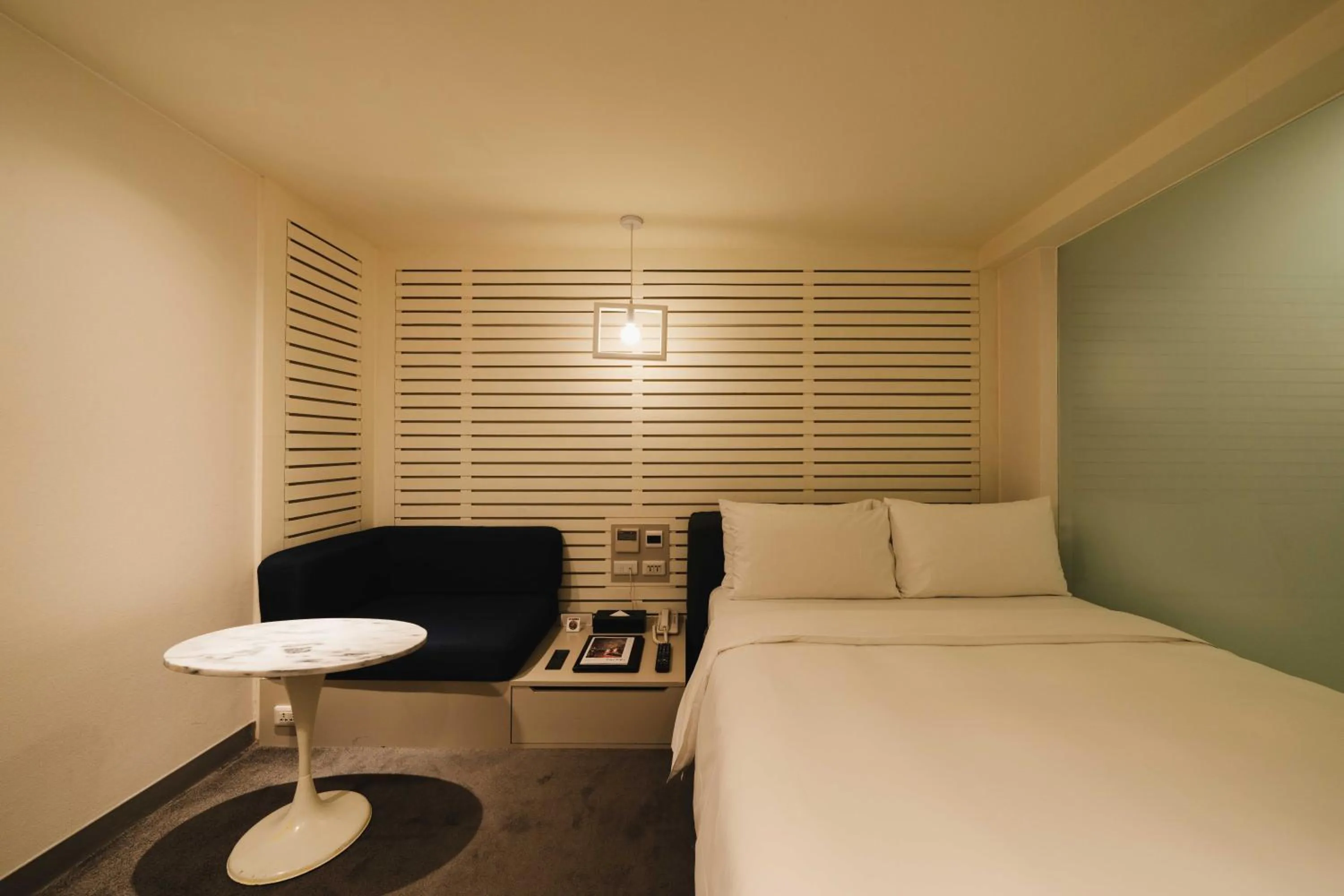 Photo of the whole room, Bed in SWIIO Hotel Ximending