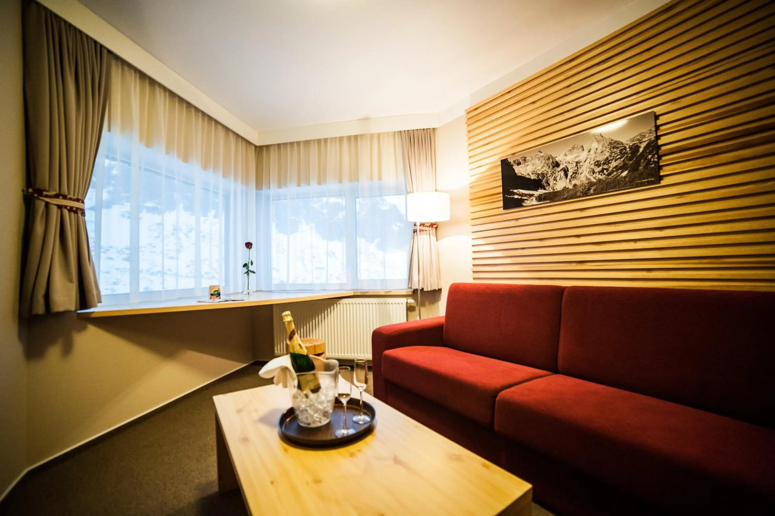 Living room in Horsky Hotel Sliezsky Dom