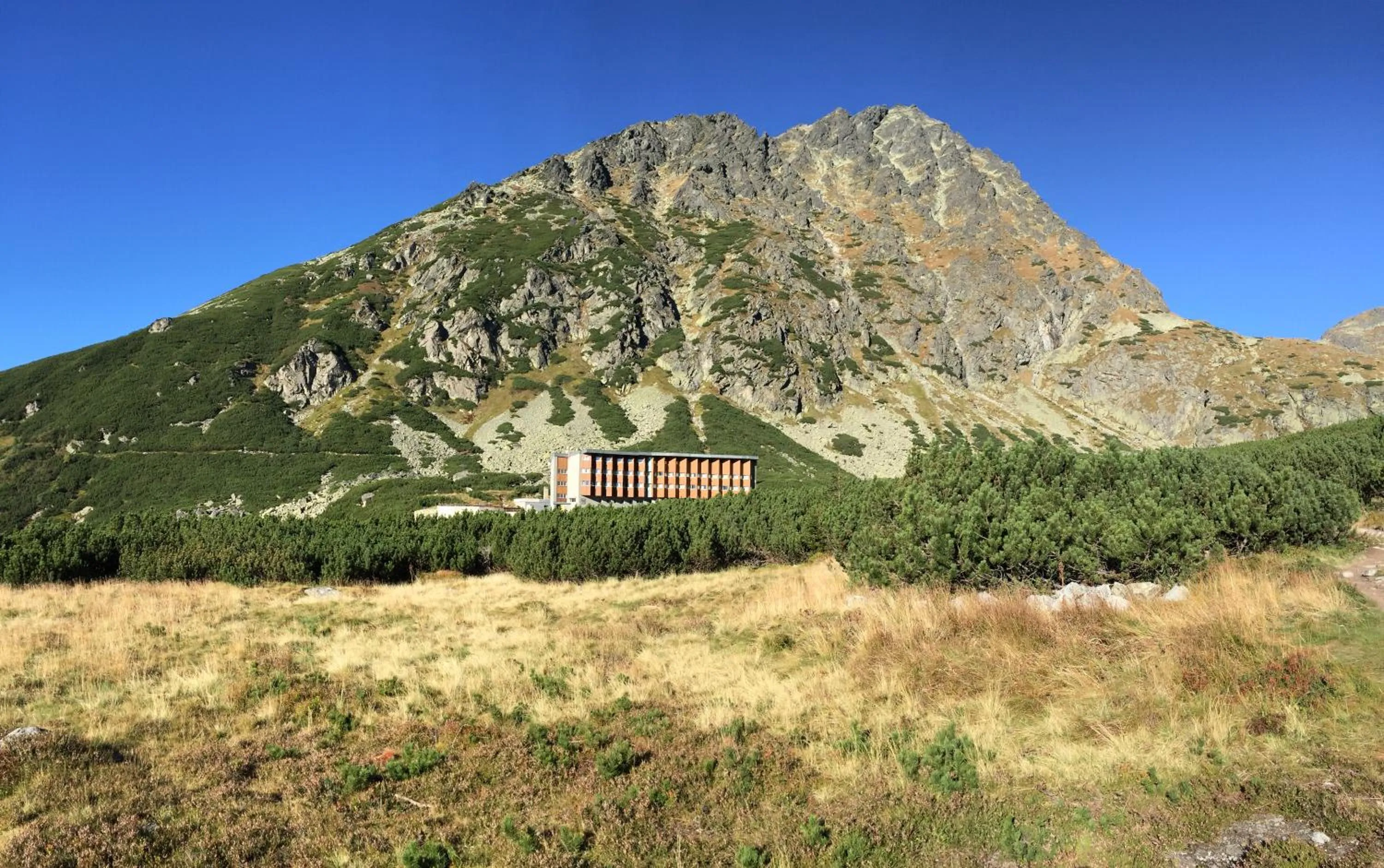 Property building in Horsky Hotel Sliezsky Dom