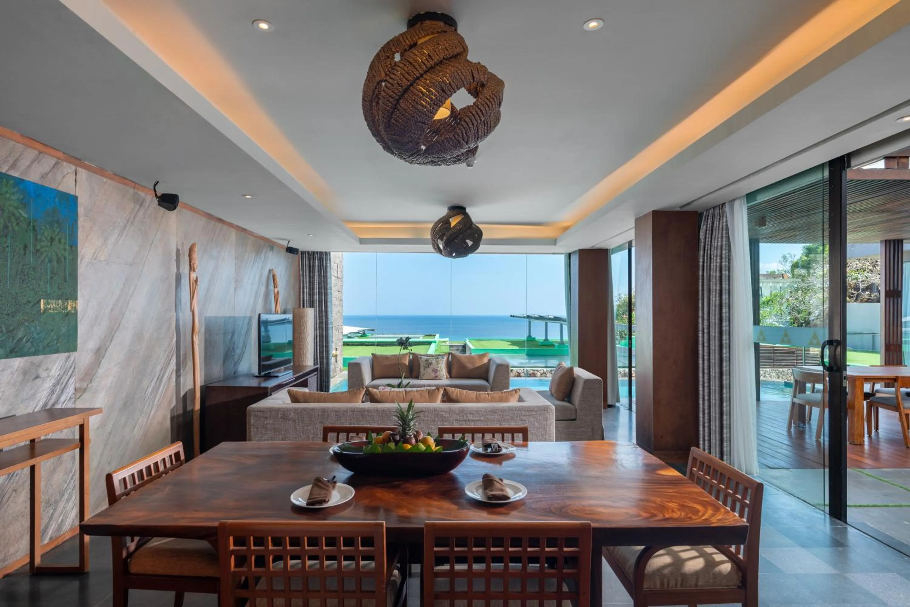 Living room in Anantara Uluwatu Bali Resort