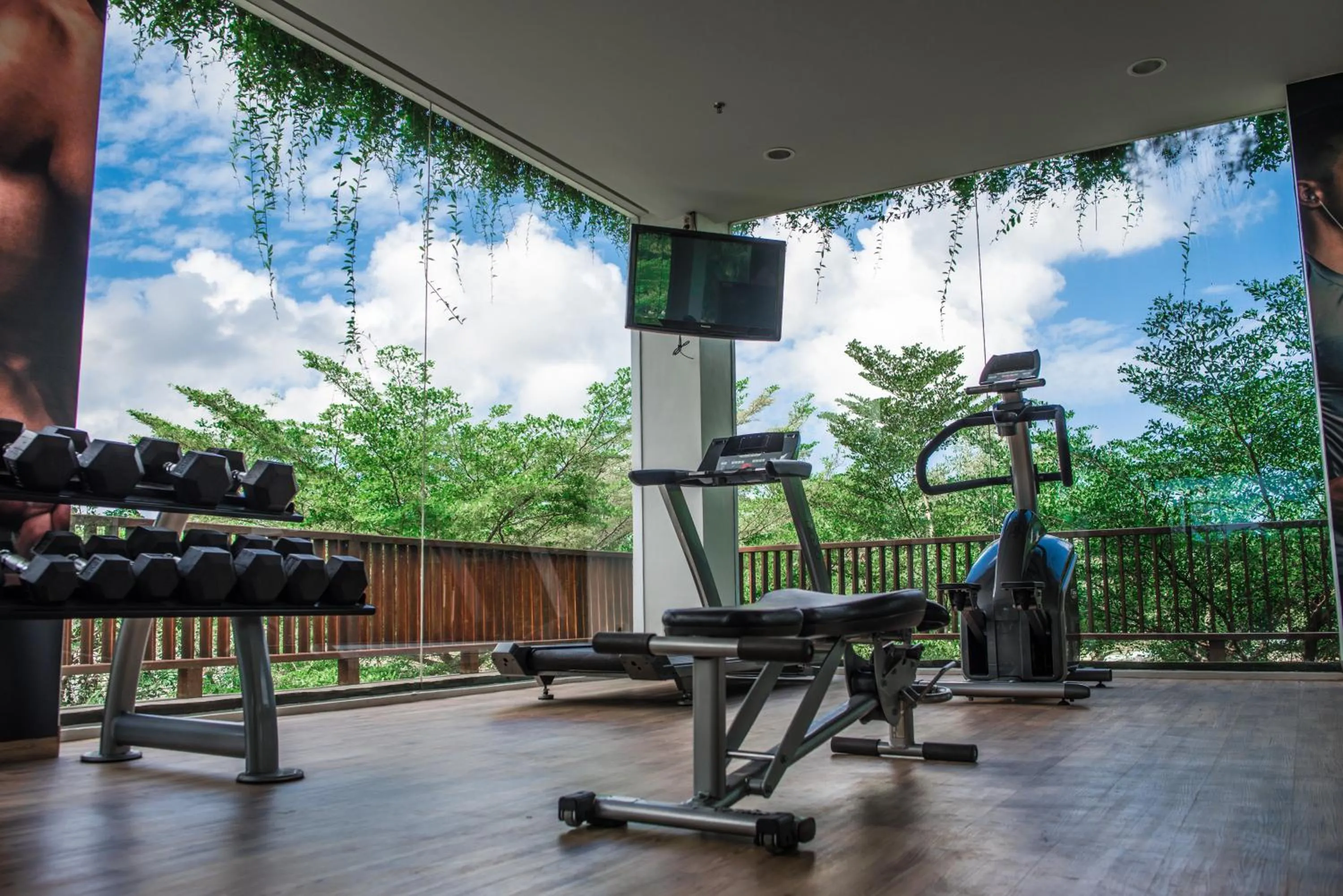 Fitness centre/facilities in Anantara Uluwatu Bali Resort