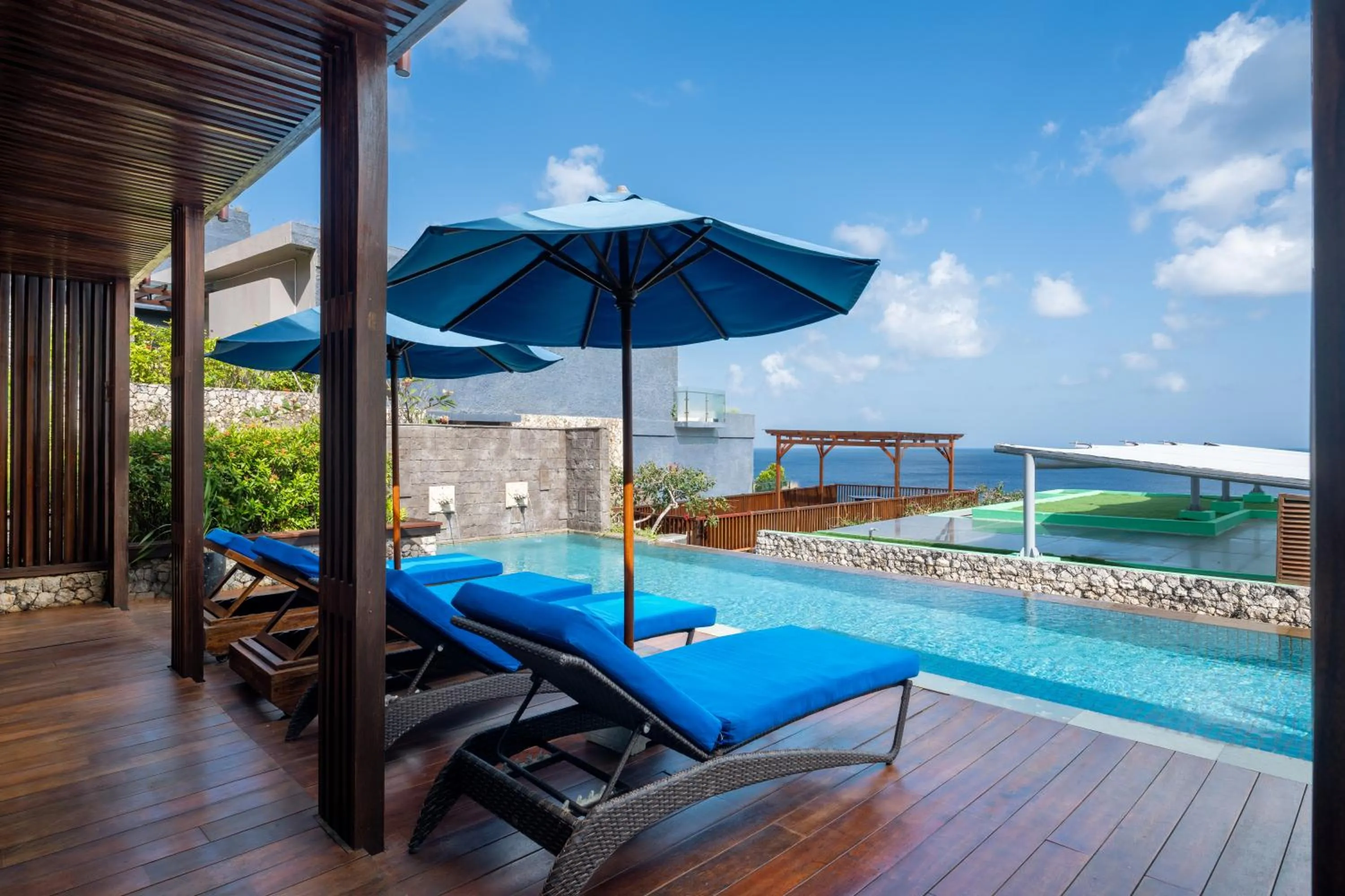 Balcony/Terrace in Anantara Uluwatu Bali Resort
