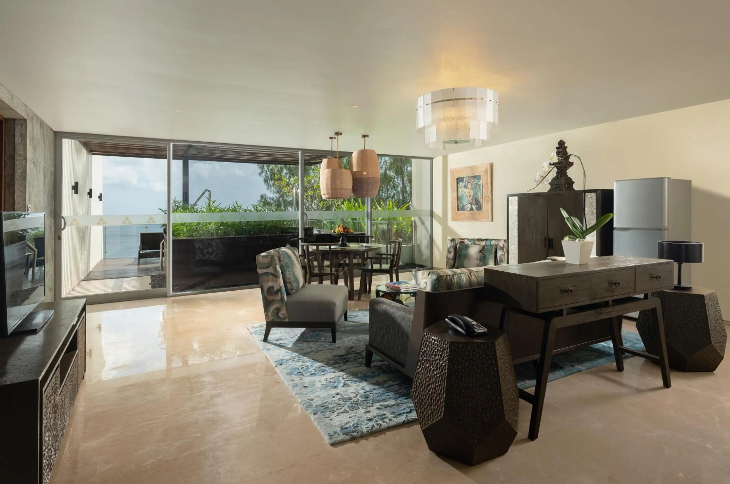 Living room in Anantara Uluwatu Bali Resort