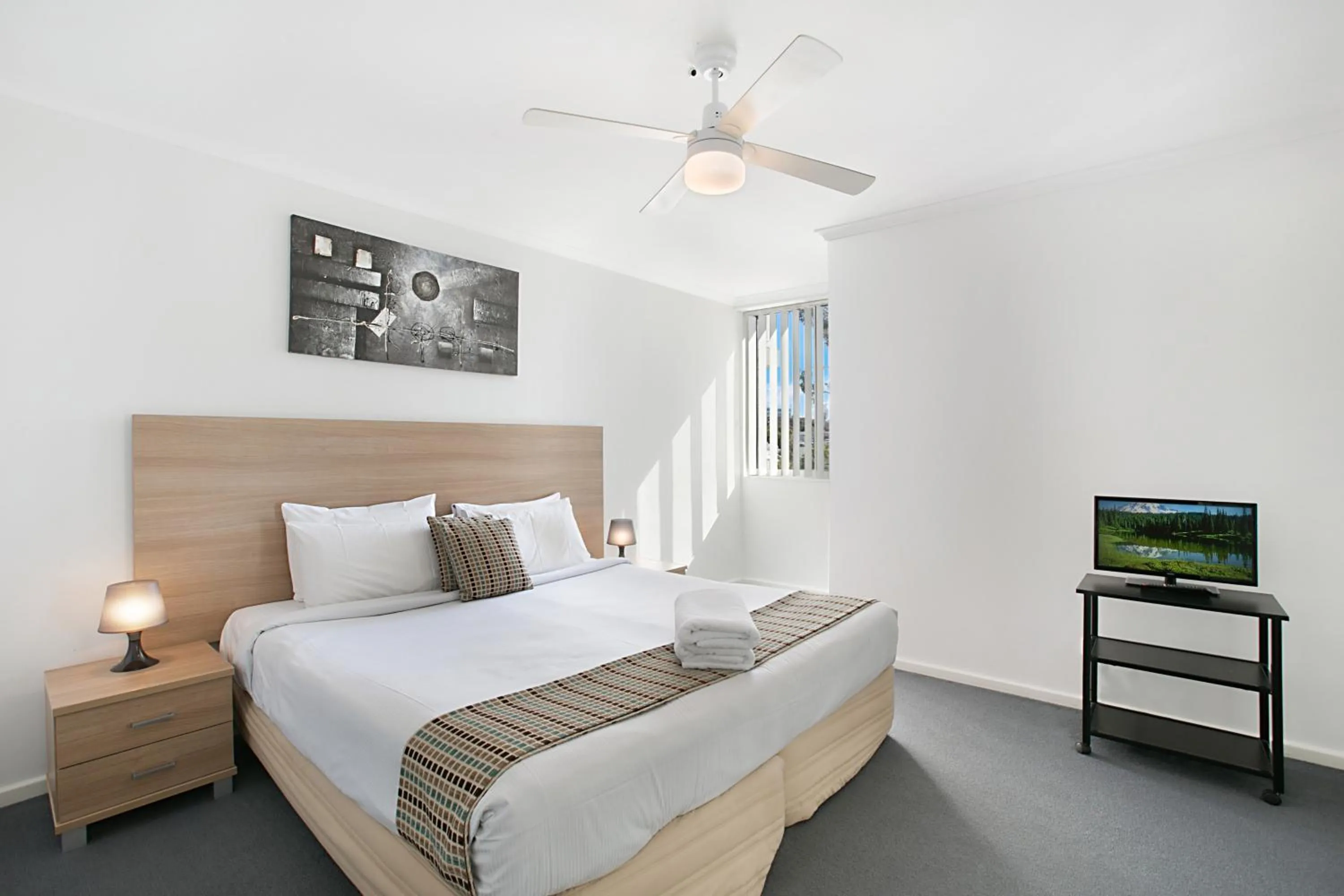 Bedroom, Bed in Mantra Nelson Bay