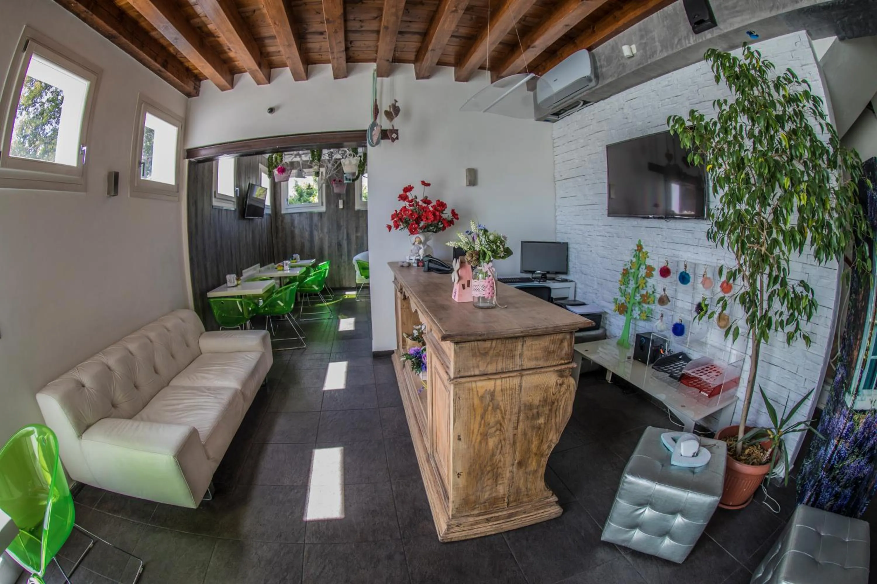 Lobby or reception in A casa di V-Ale