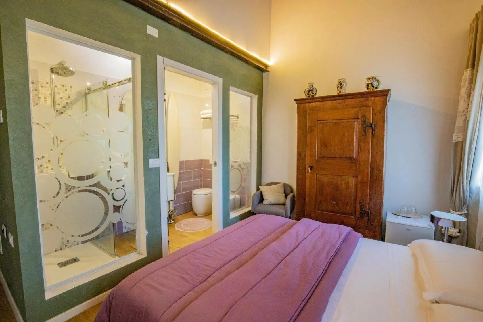 Bed in A casa di V-Ale