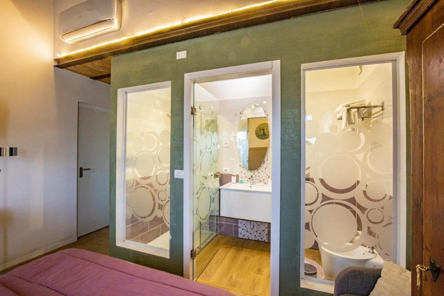 Bed in A casa di V-Ale