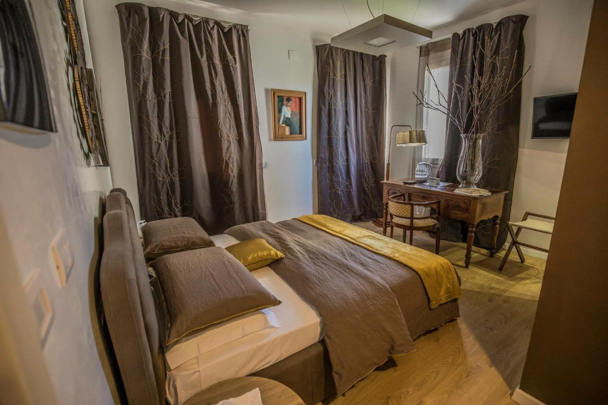 Bed in A casa di V-Ale