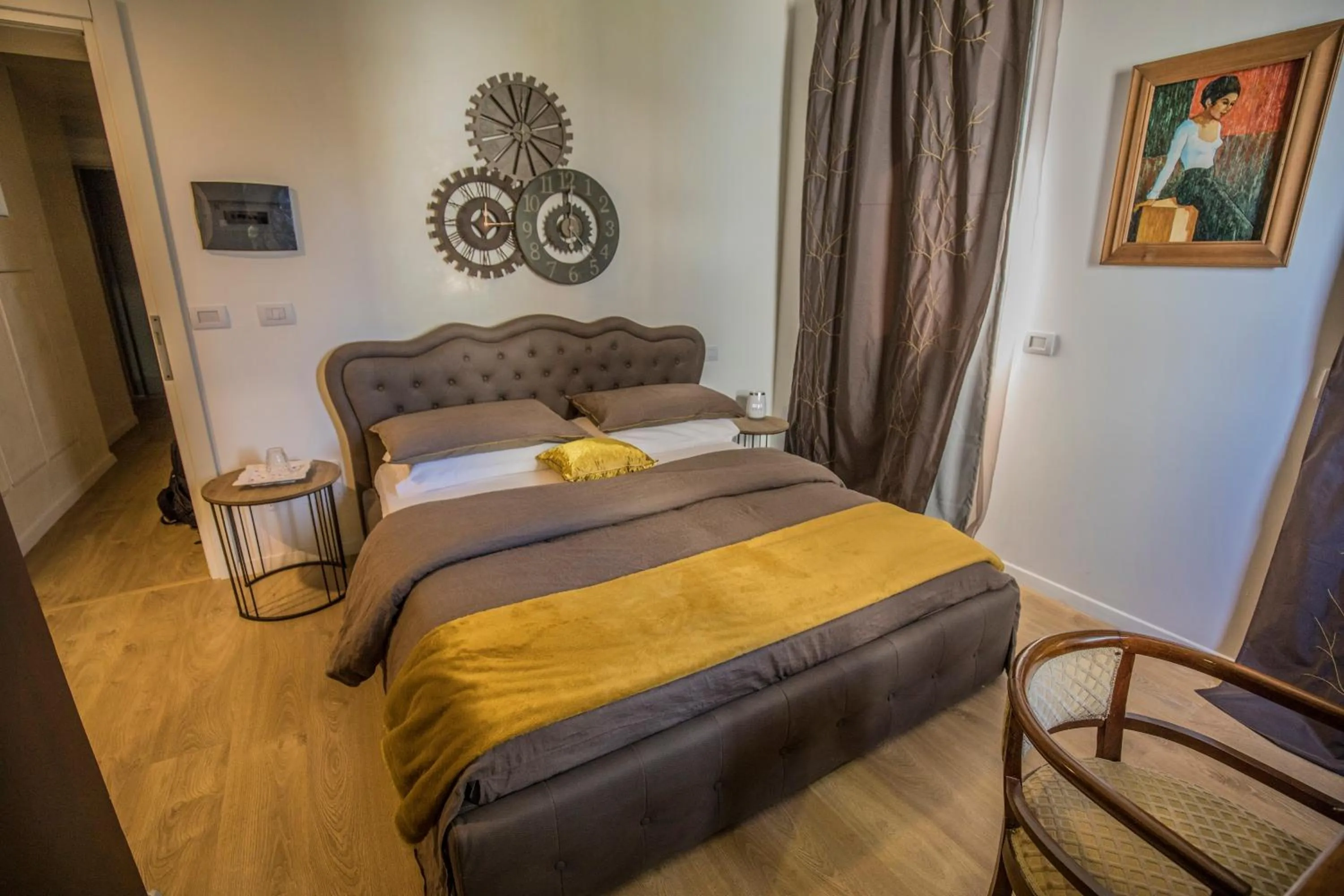 Bed in A casa di V-Ale