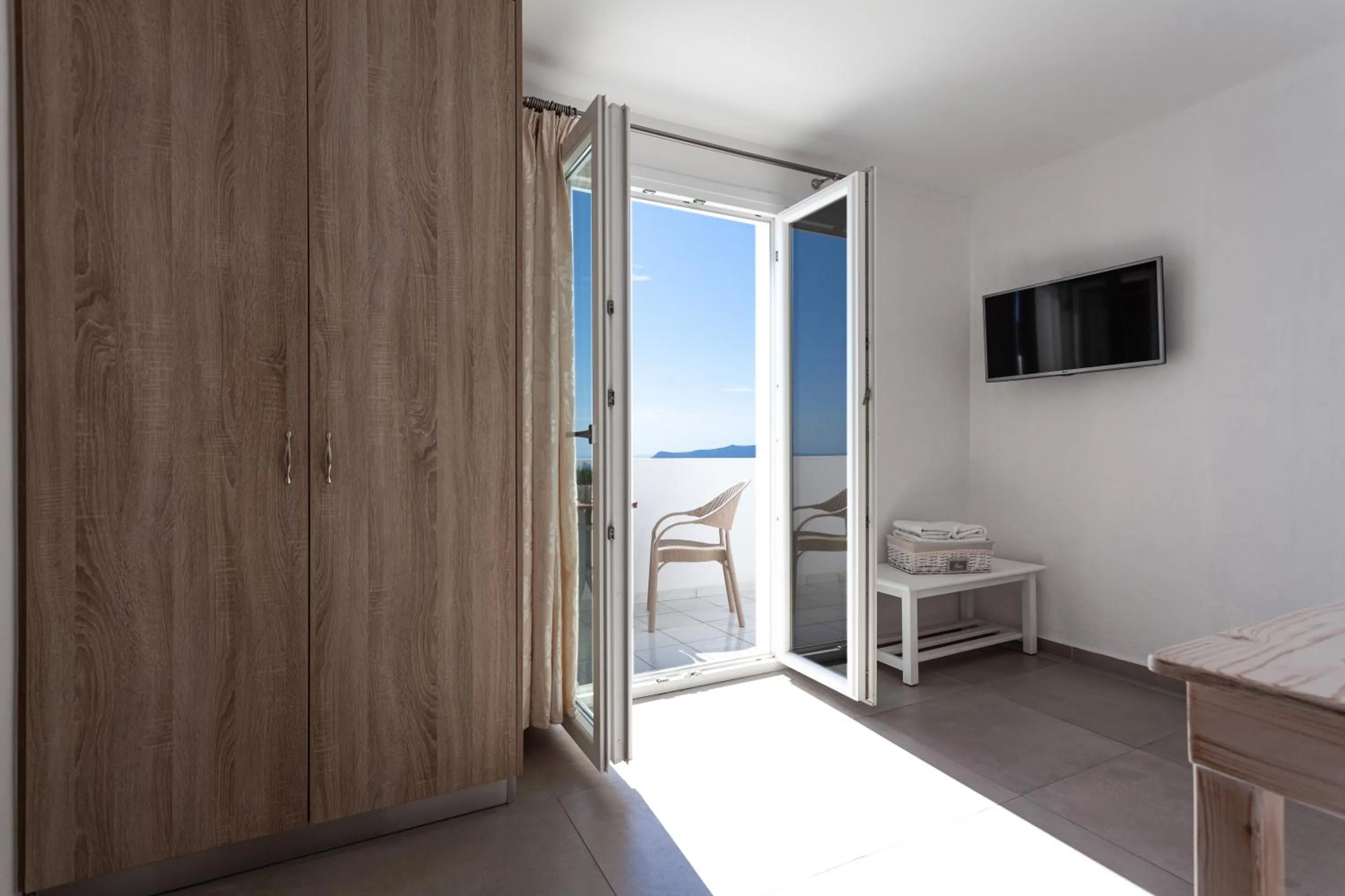 Bedroom in Caldera Butterfly Villas