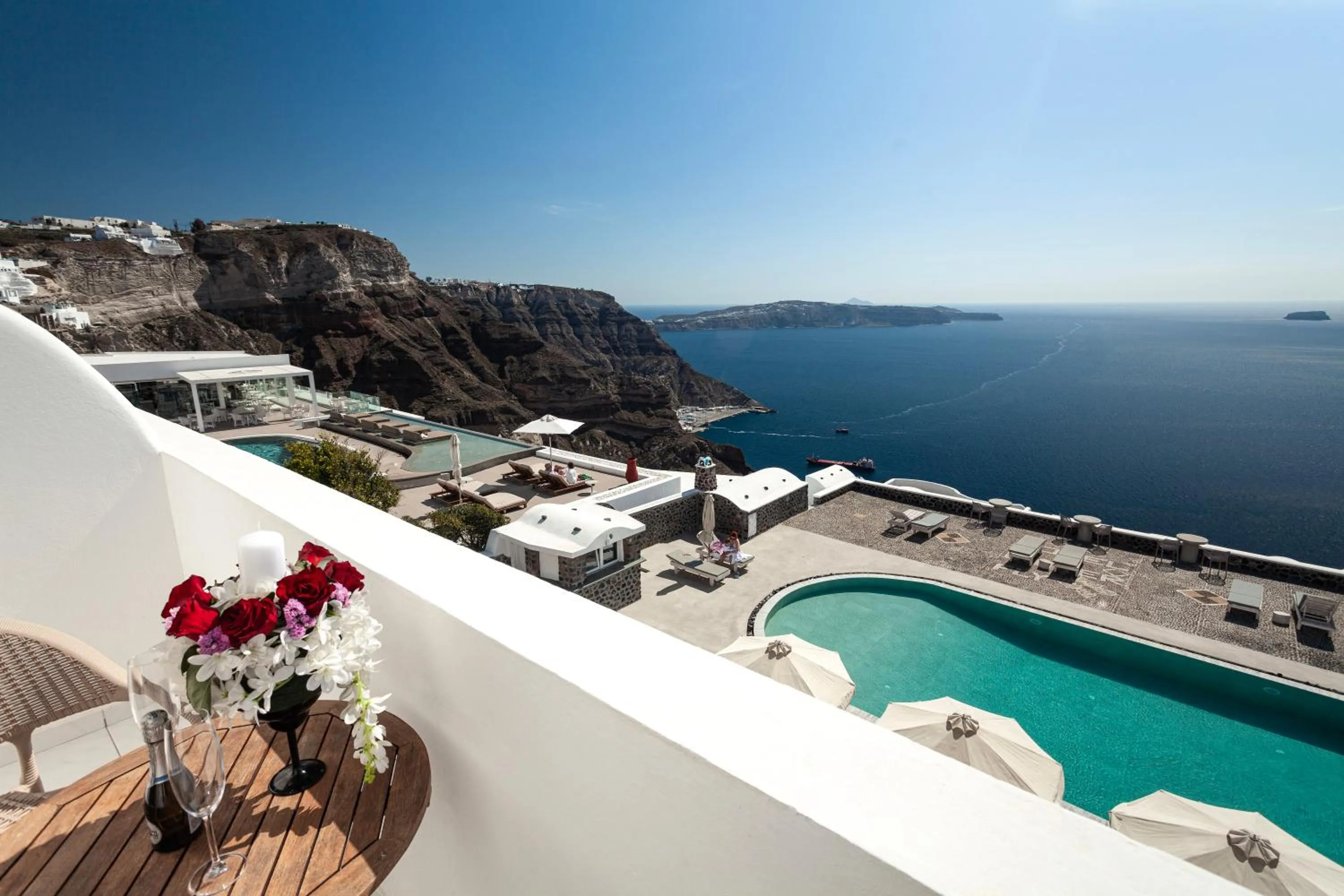 Sea view in Caldera Butterfly Villas