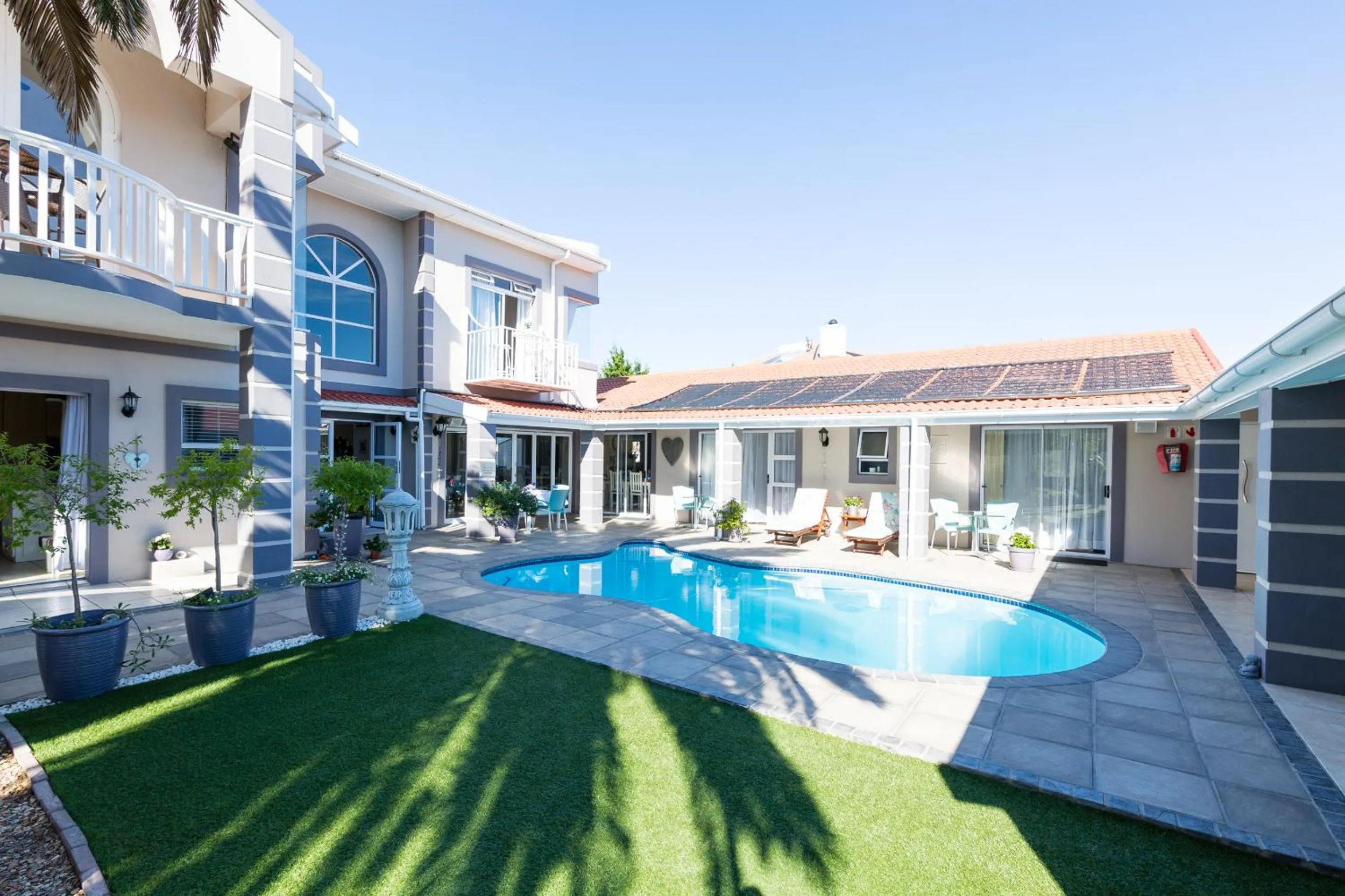Patio in Atlantic Beach Villa