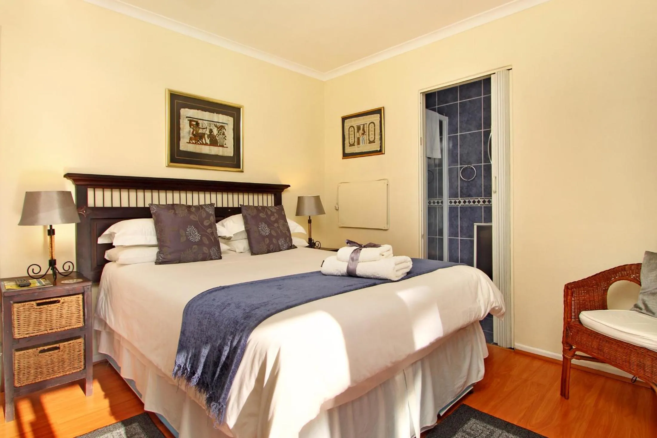 Bed in Atlantic Beach Villa