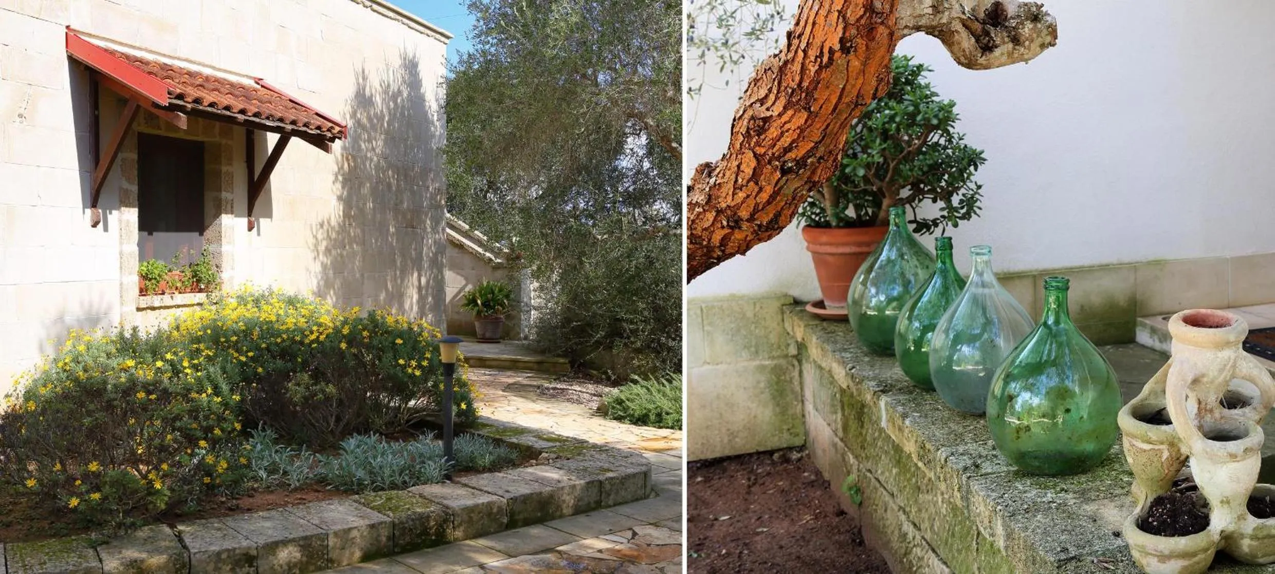 Garden in Masseria L'Uliveto Agri Resort