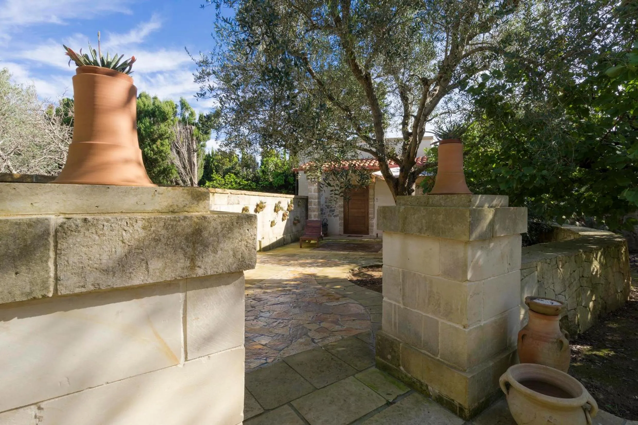 Balcony/Terrace in Masseria L'Uliveto Agri Resort