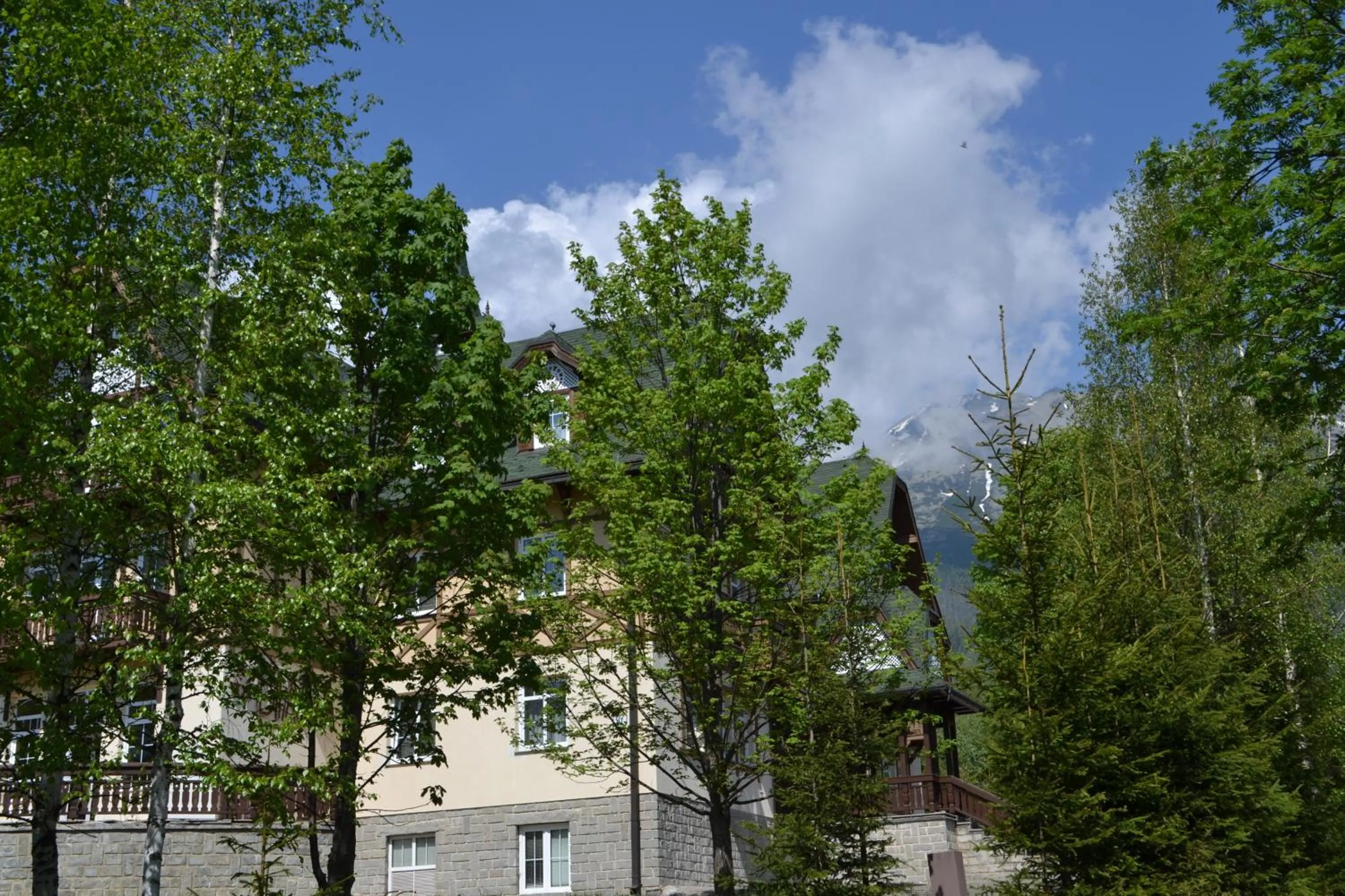 Property building in Greenwood hotel