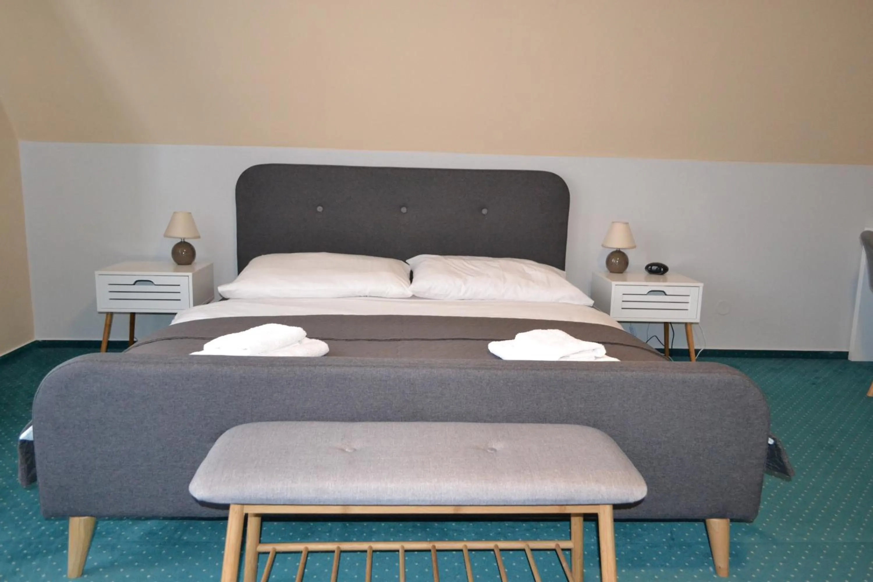 Bed in Greenwood hotel