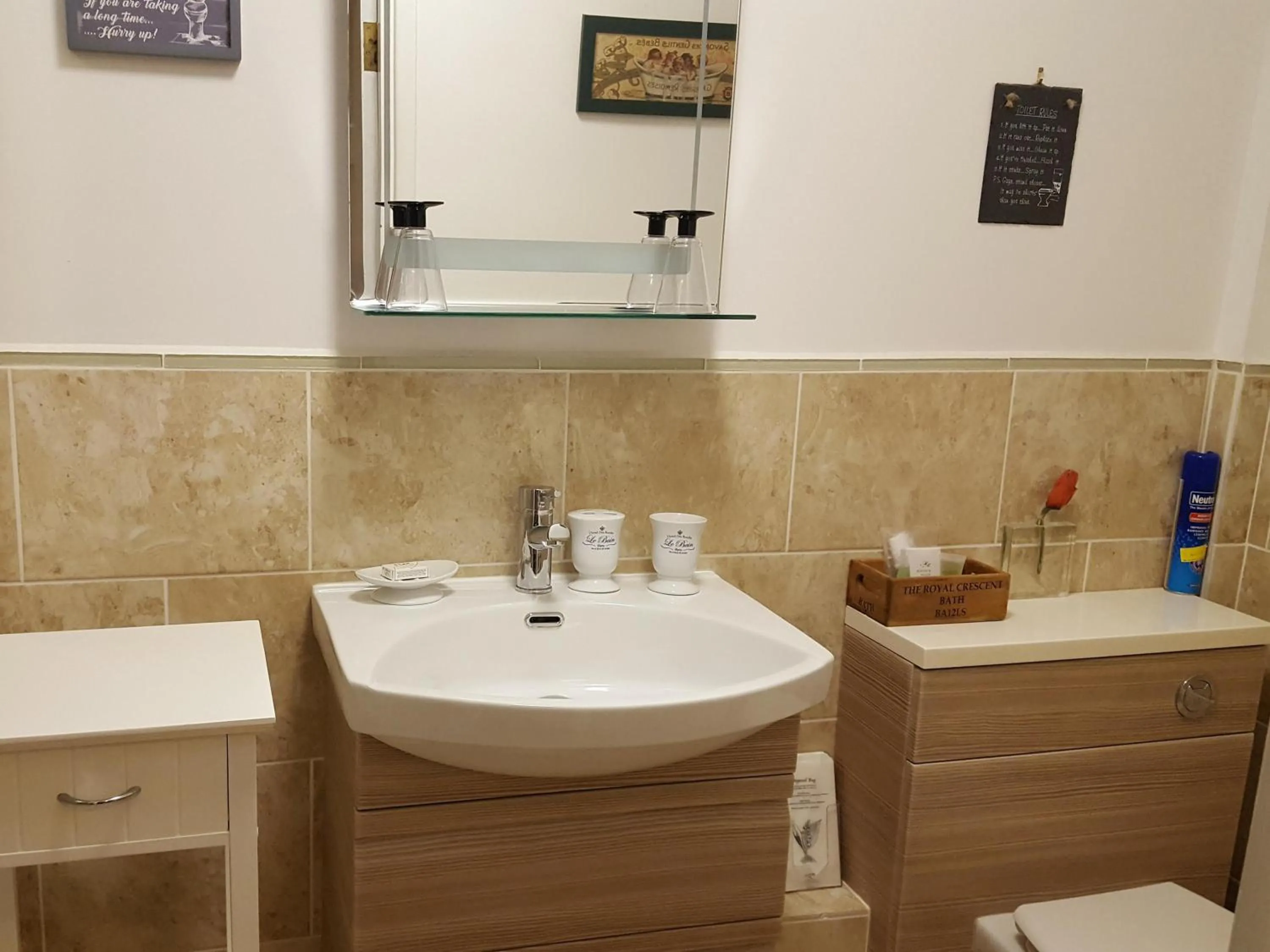 Bathroom in White Guest House