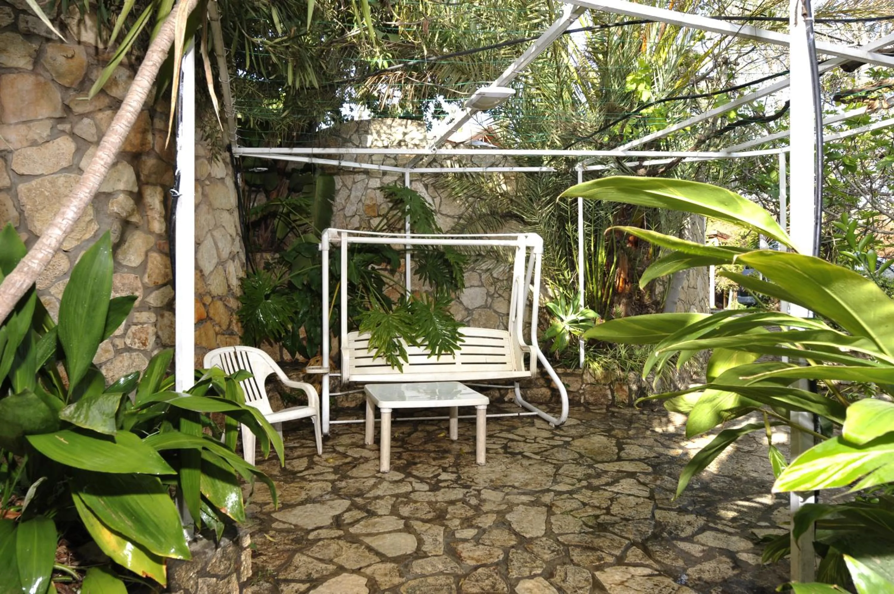 Patio in Ohn-Bar Guesthouse