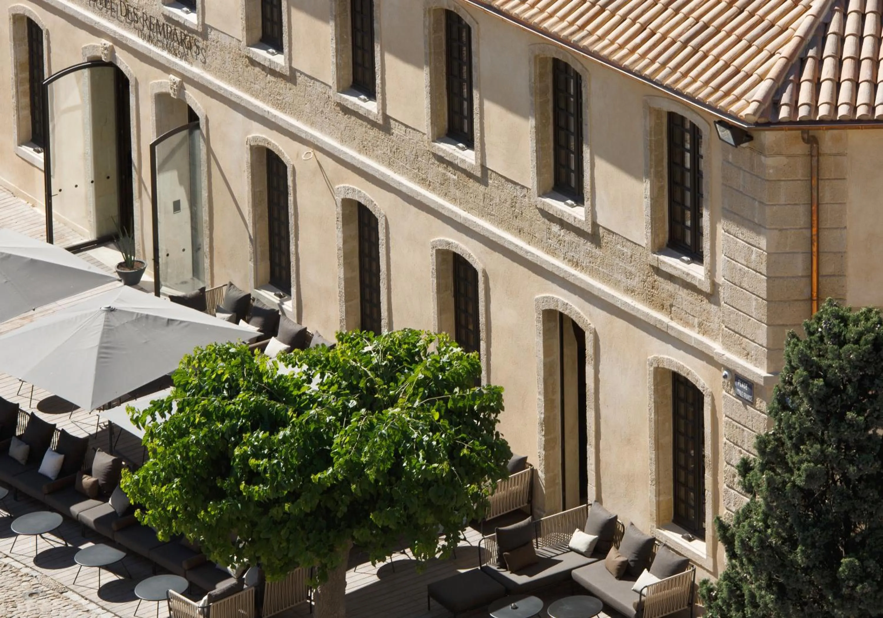 Property building in Boutique Hôtel des Remparts & Spa