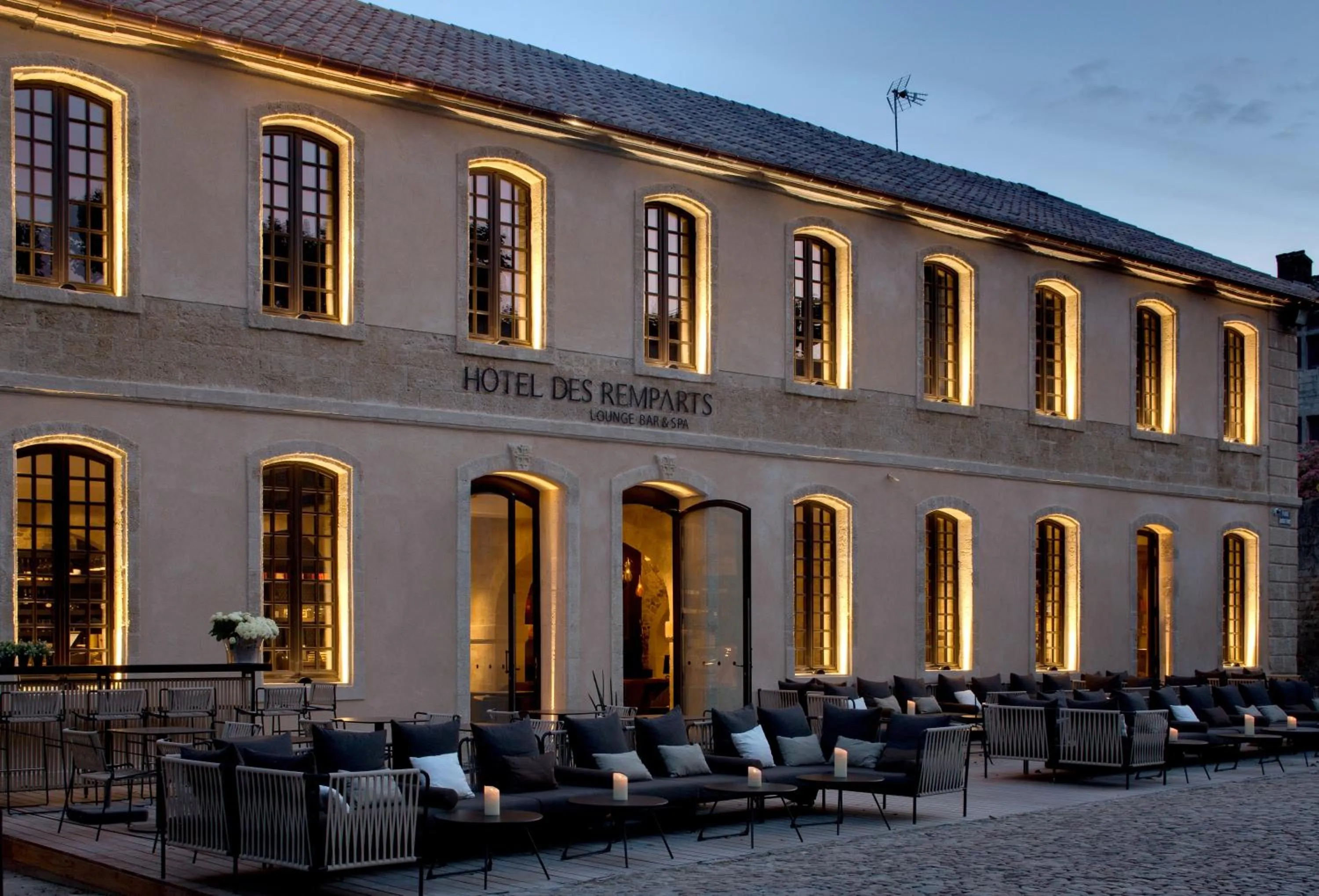 Property building in Boutique Hôtel des Remparts & Spa