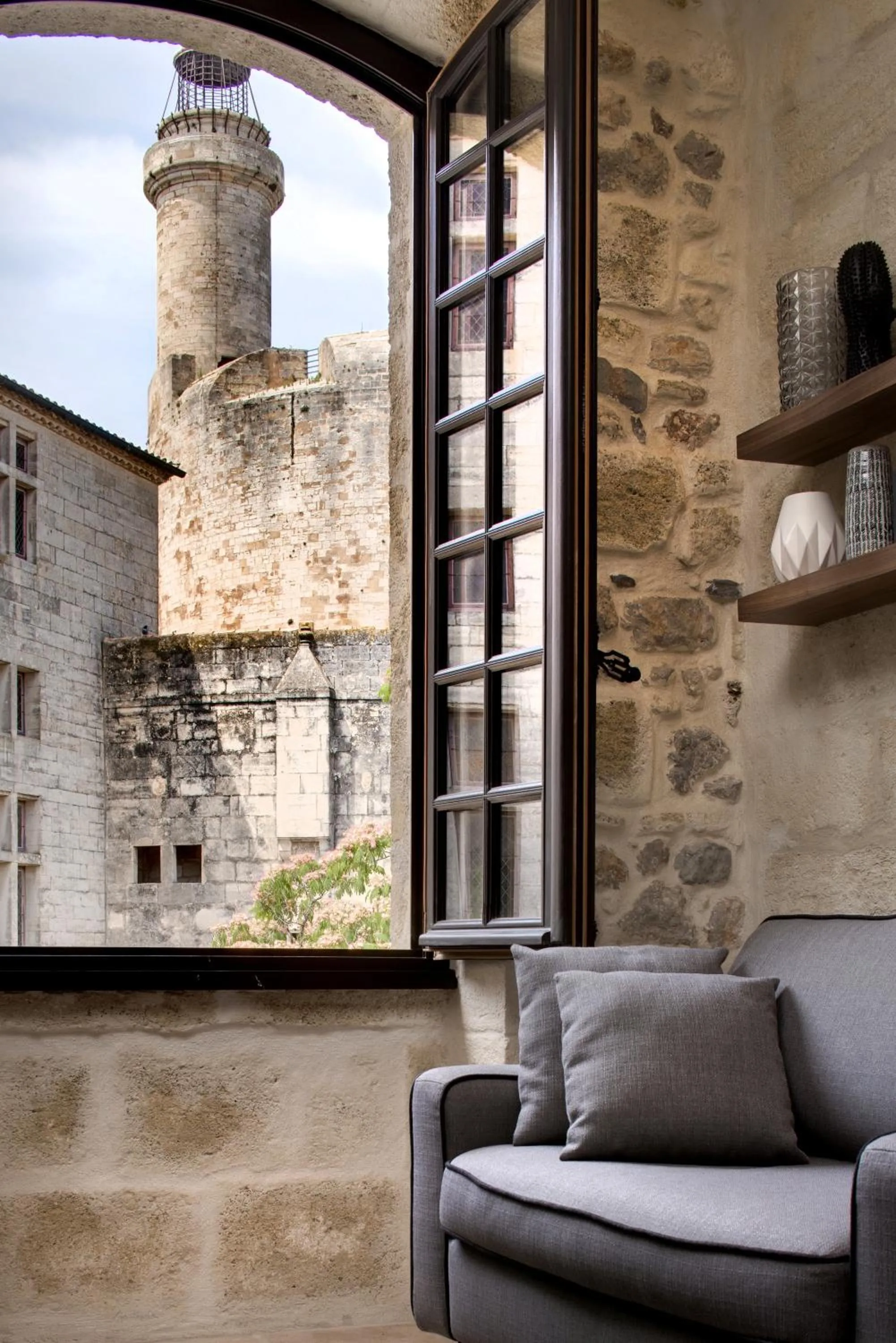 Landmark view in Boutique Hôtel des Remparts & Spa