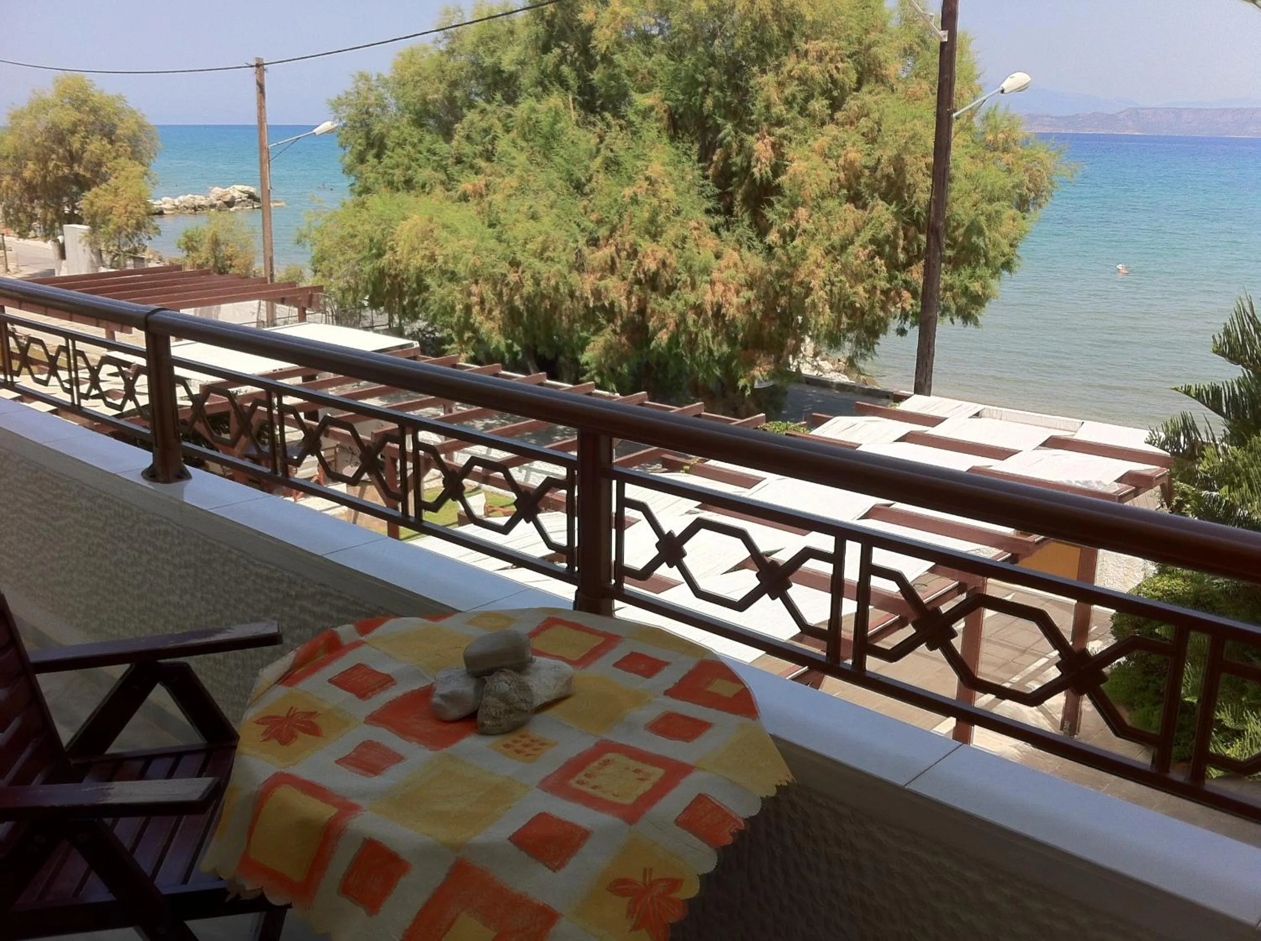 Sea view in Chris Studios & Apartments