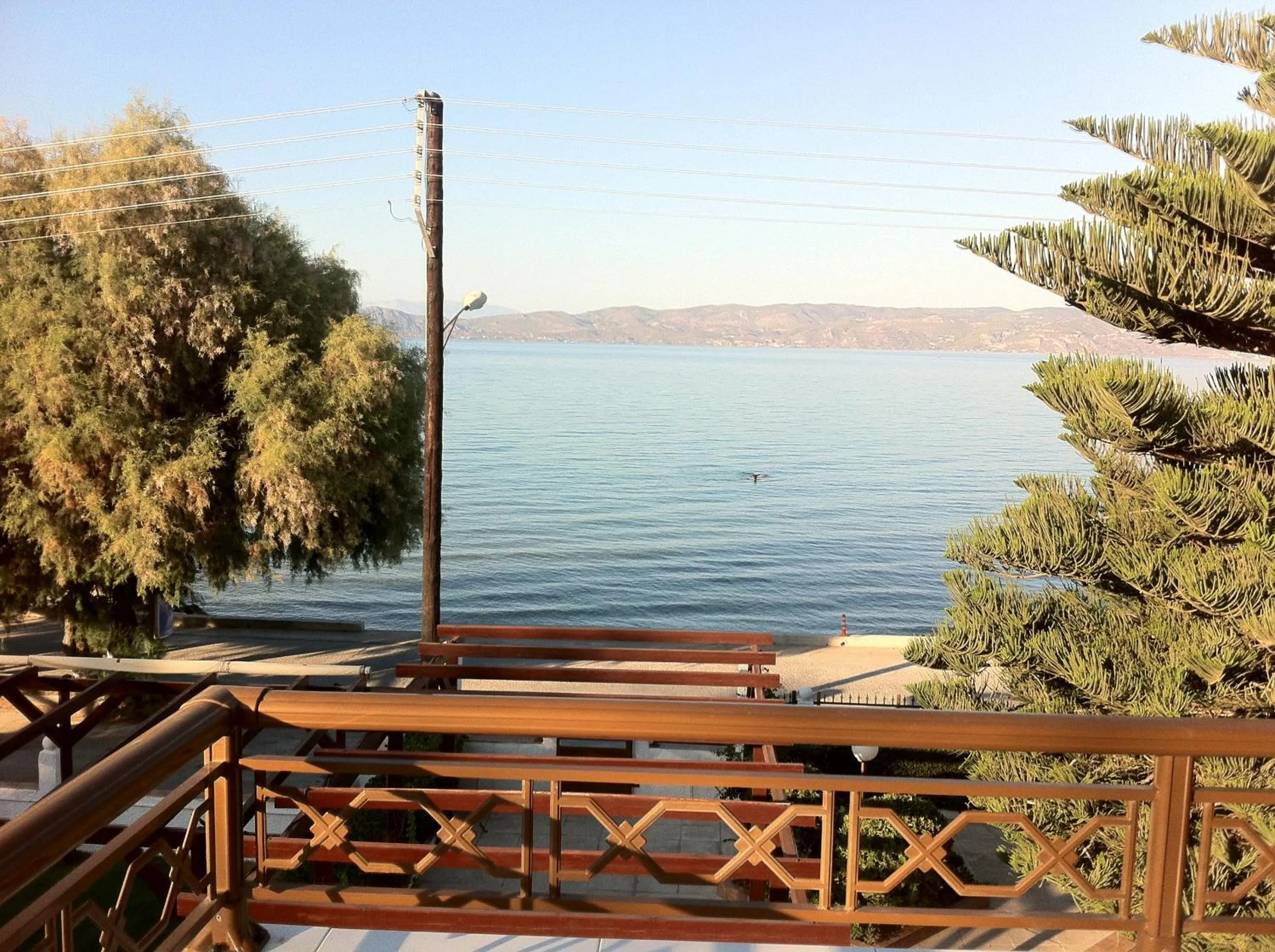 Sea view in Chris Studios & Apartments