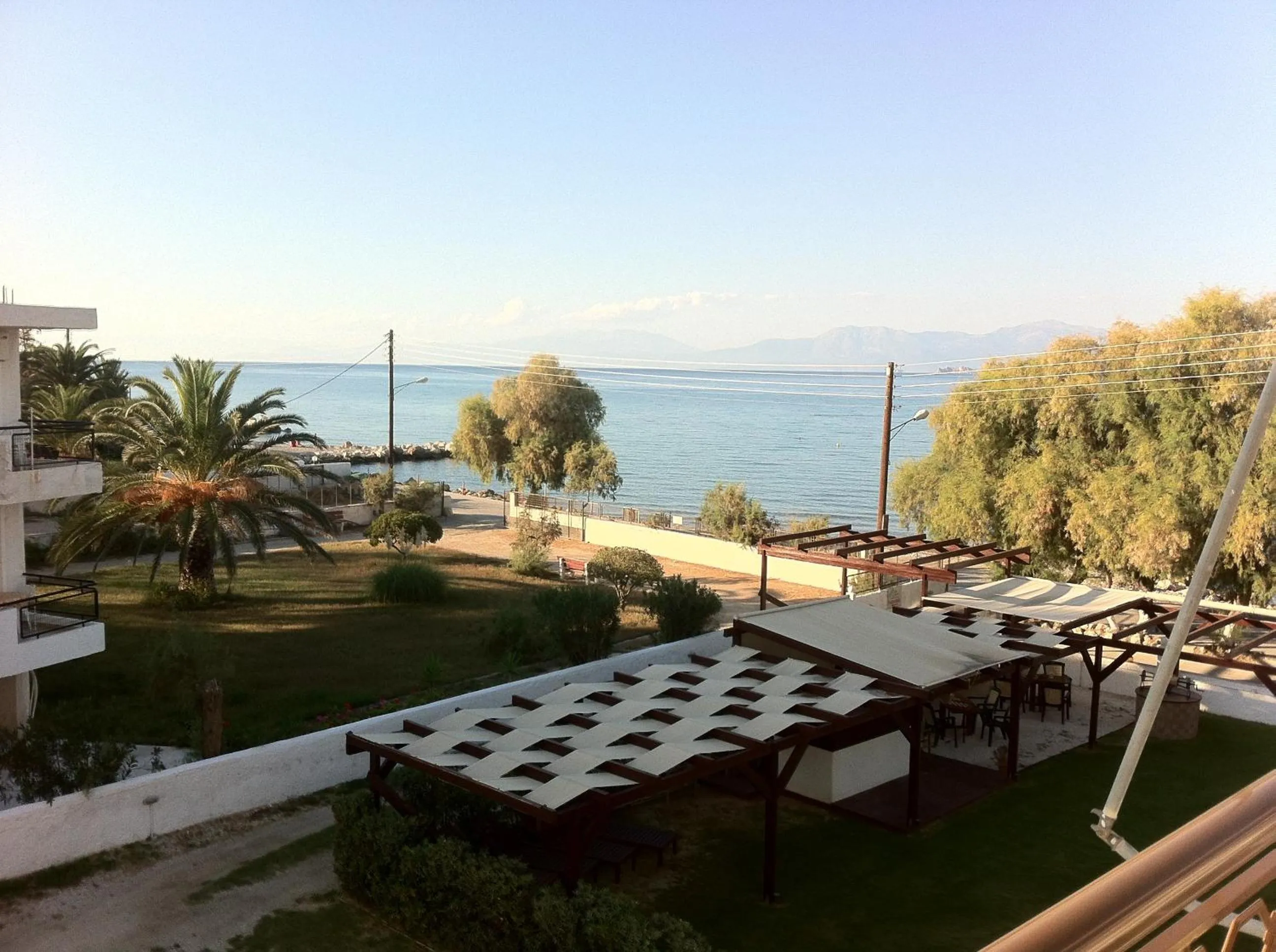 Sea view in Chris Studios & Apartments