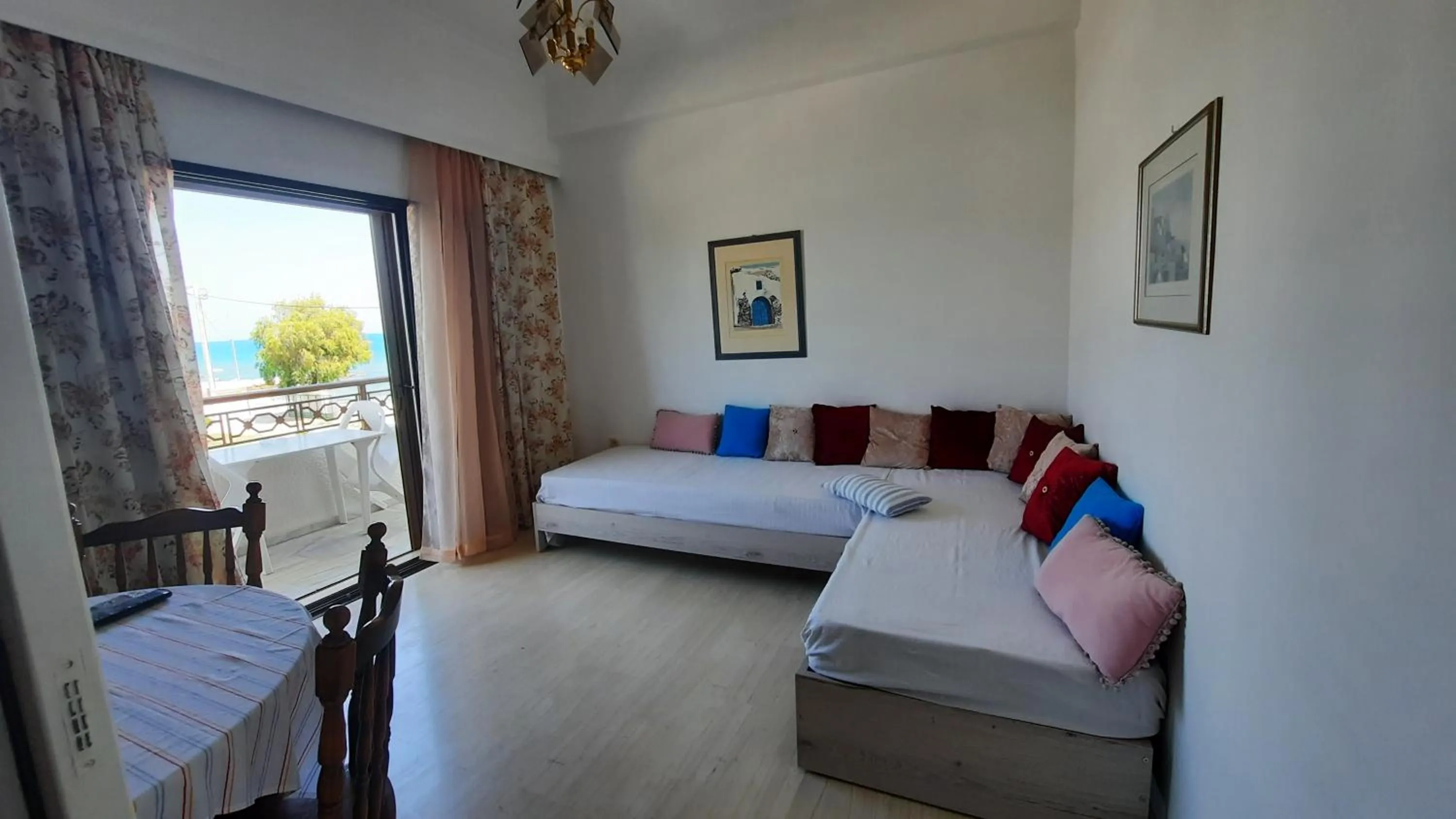 Living room in Chris Studios & Apartments