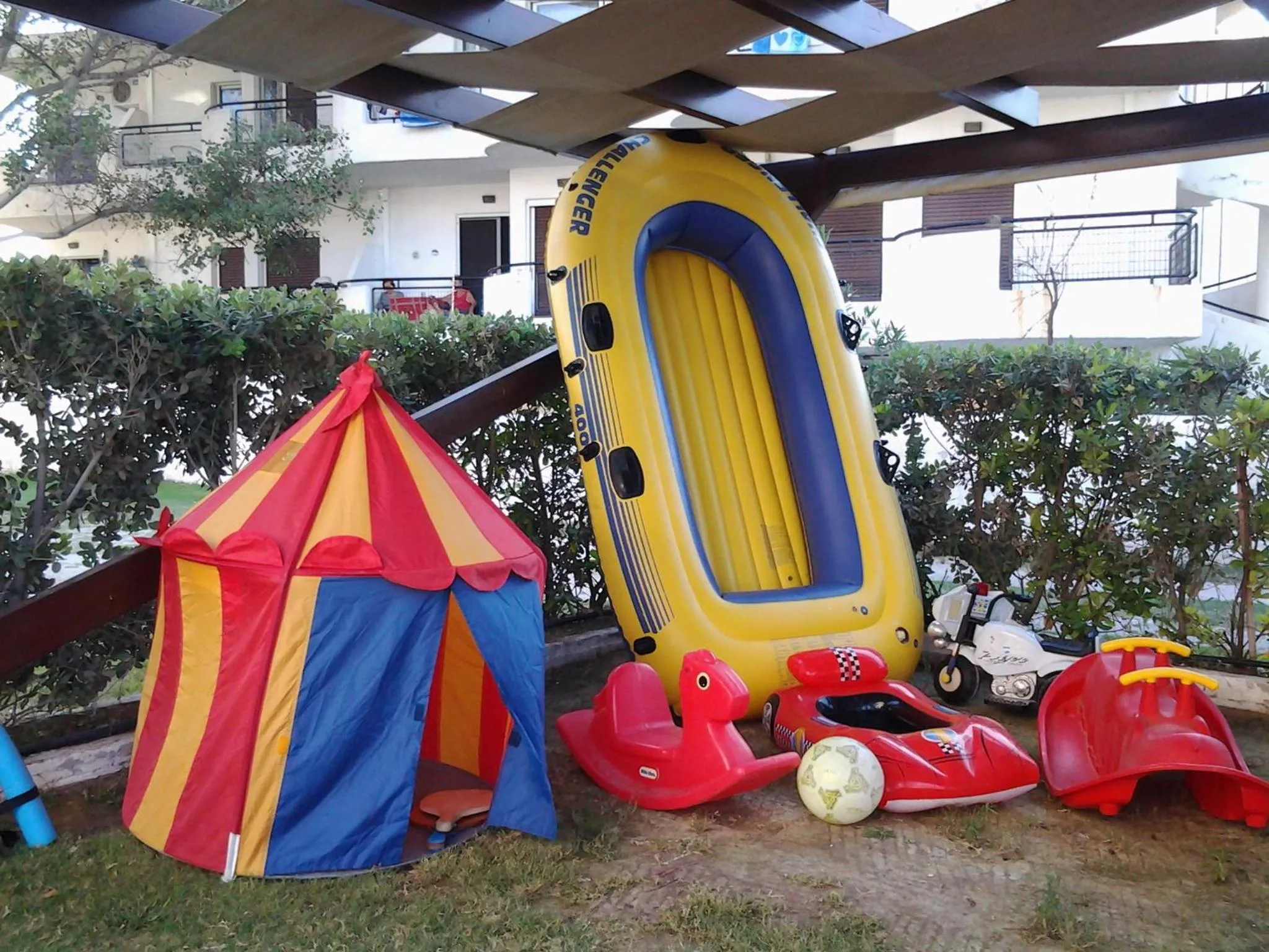 Children play ground in Chris Studios & Apartments