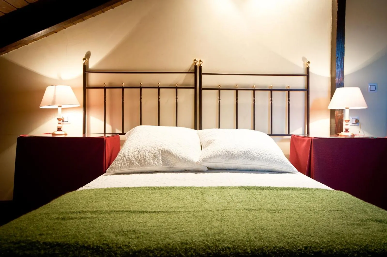 Bed in Hotel Villa Miramar