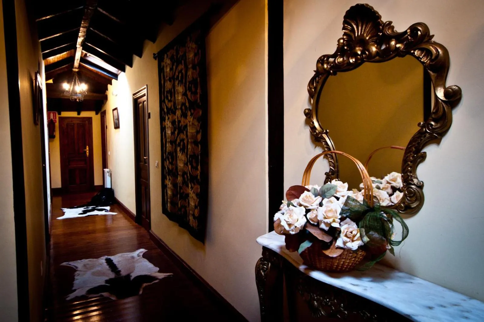 Decorative detail in Hotel Villa Miramar