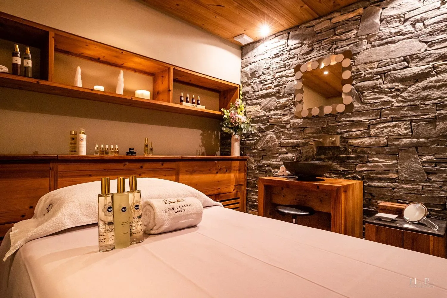 Spa and wellness centre/facilities, Bed in Fer à Cheval