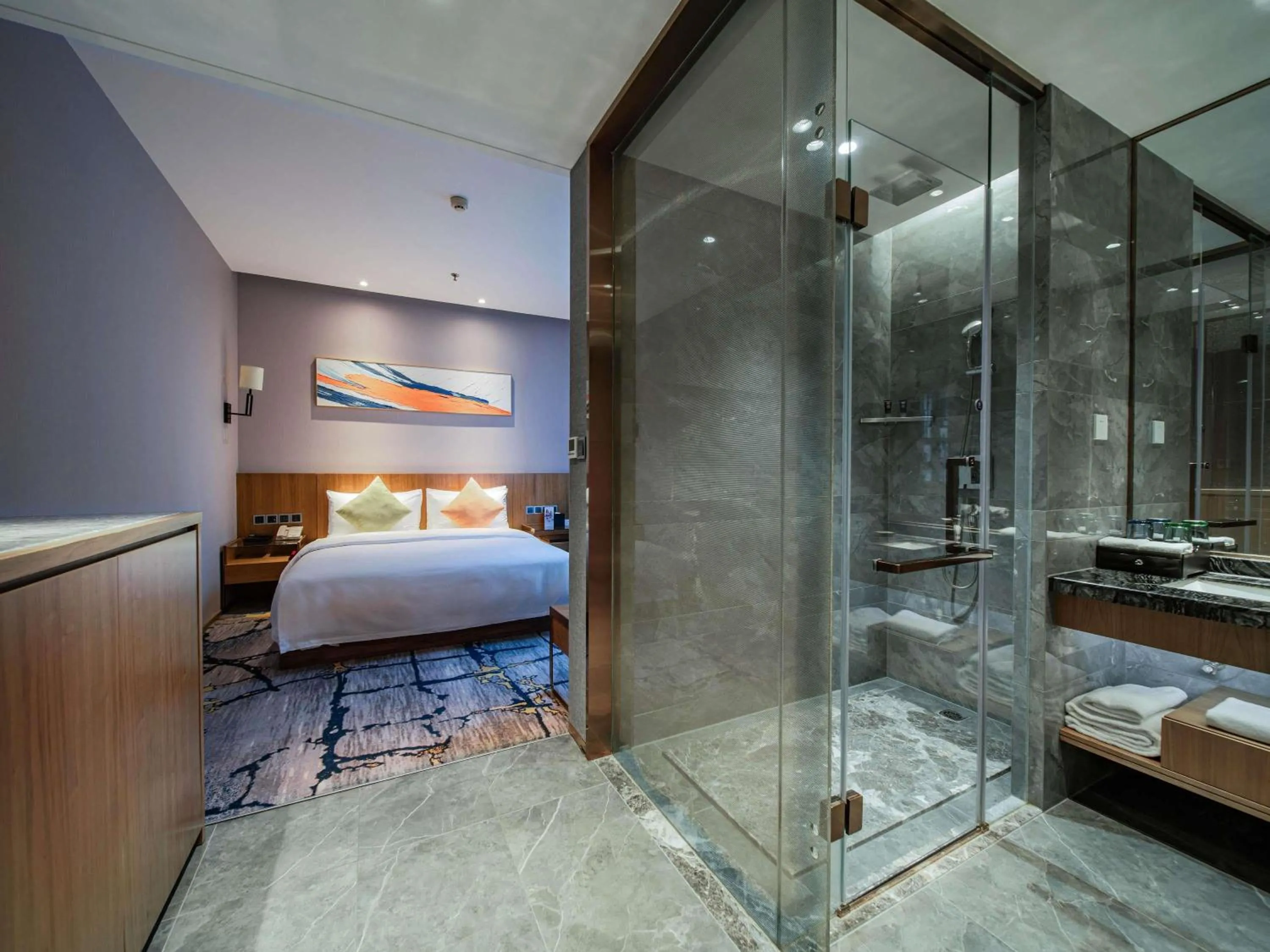 Bedroom, Bed in Novotel Guiyang Downtown