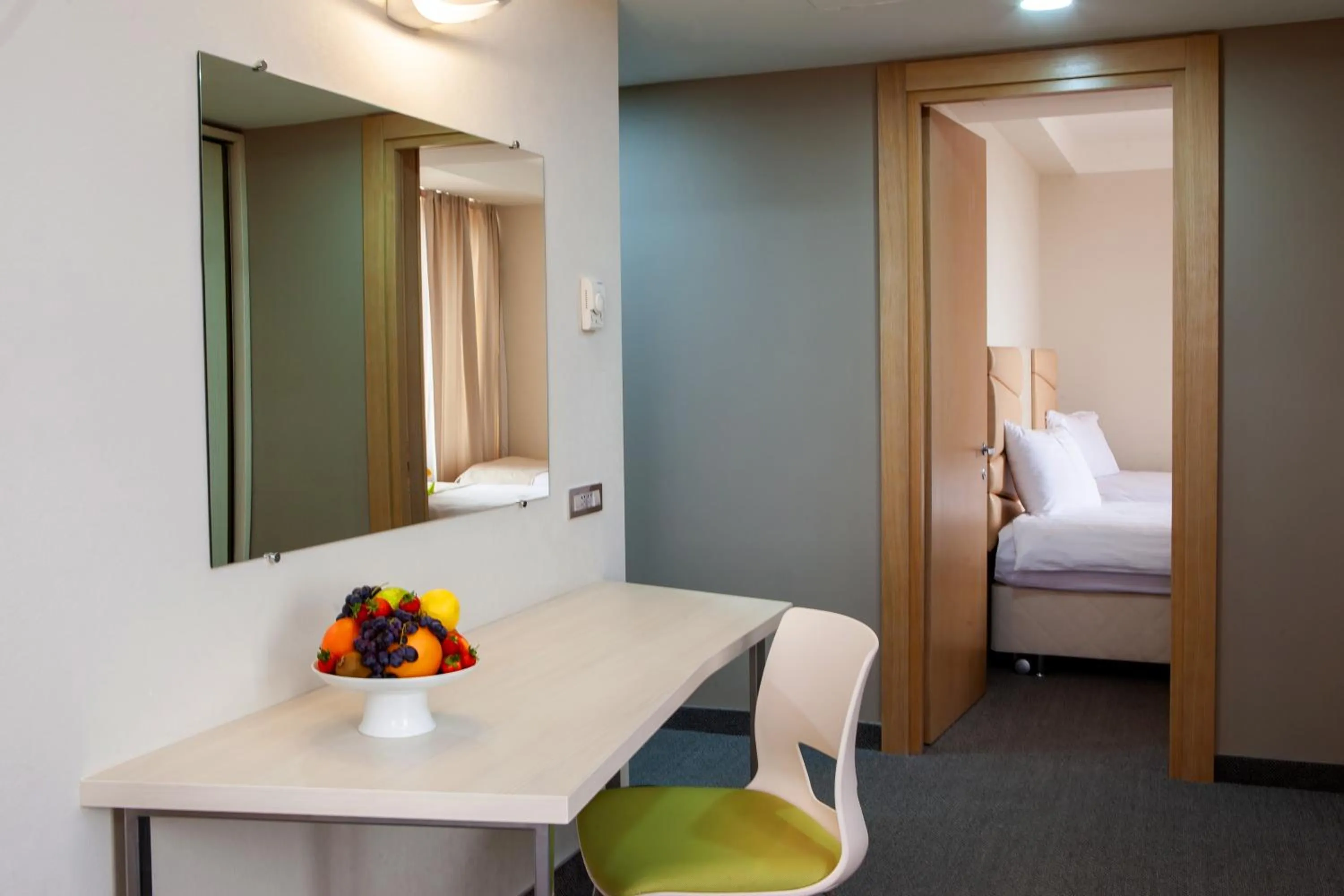 Bedroom, Bed in President Hotel by Hrazdan Hotel CJSC