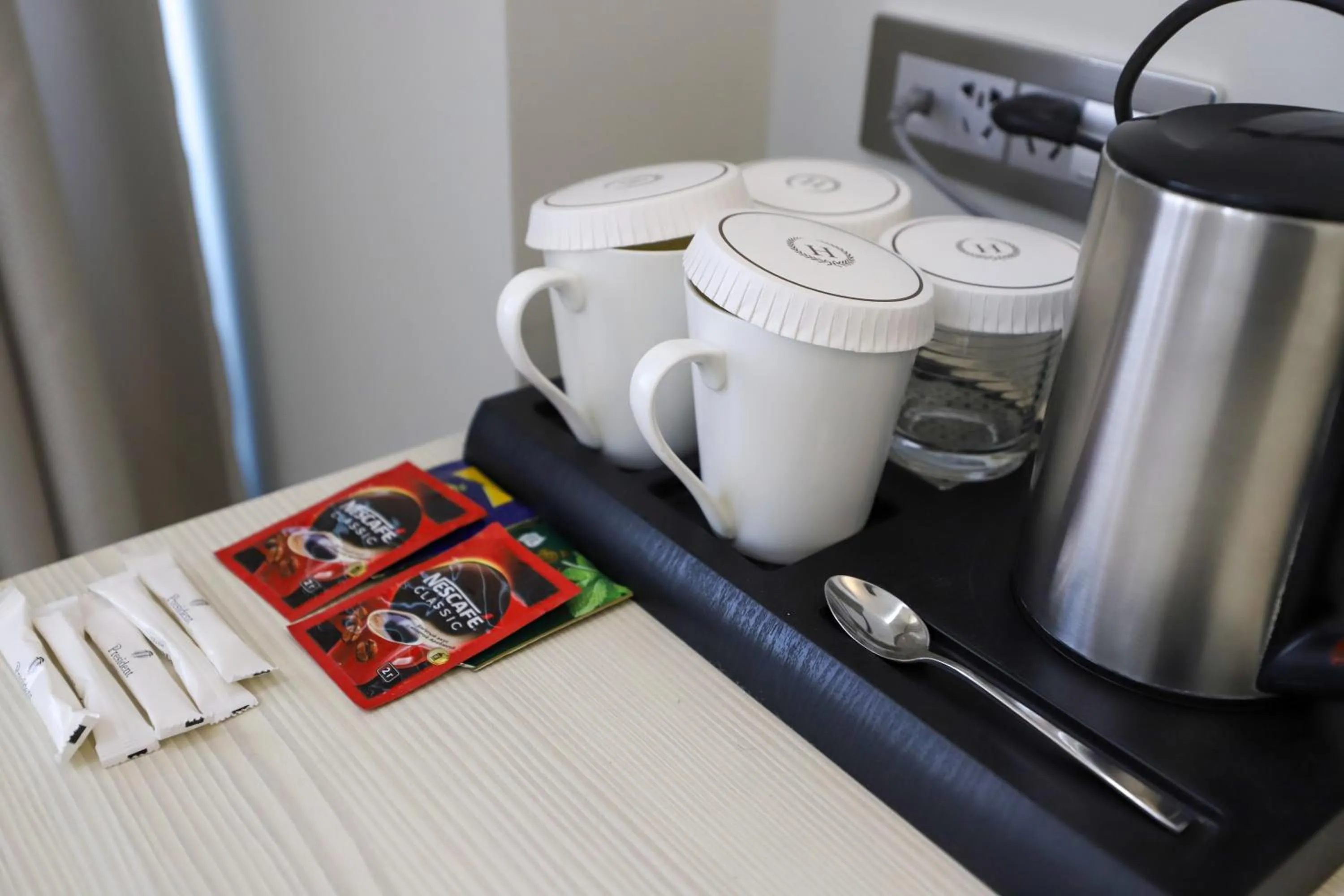 Coffee/tea facilities in President Hotel by Hrazdan Hotel CJSC