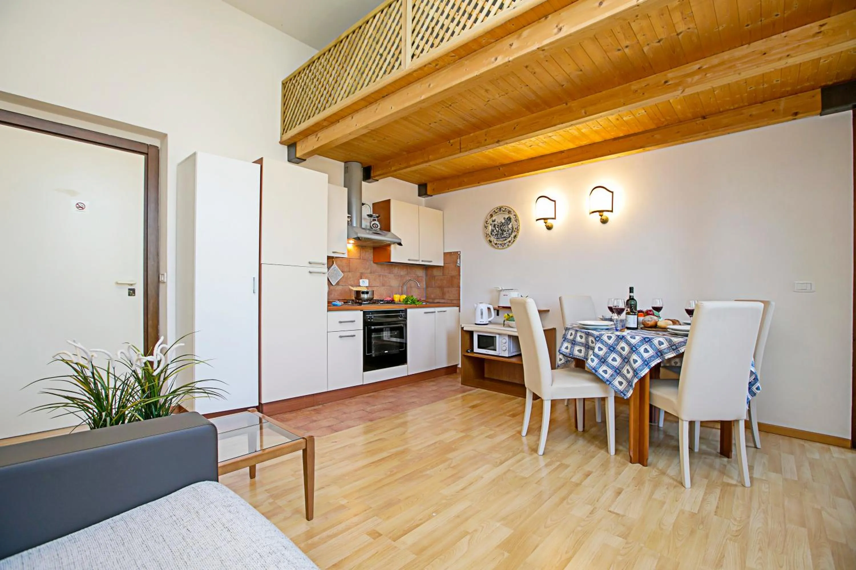 Kitchen or kitchenette in Appartamento Villa Lina - Happy Rentals