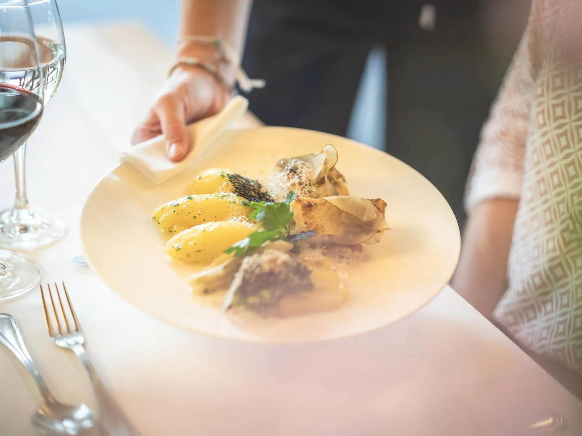 Food and drinks in Hof Weissbad Health & Wellness Resort