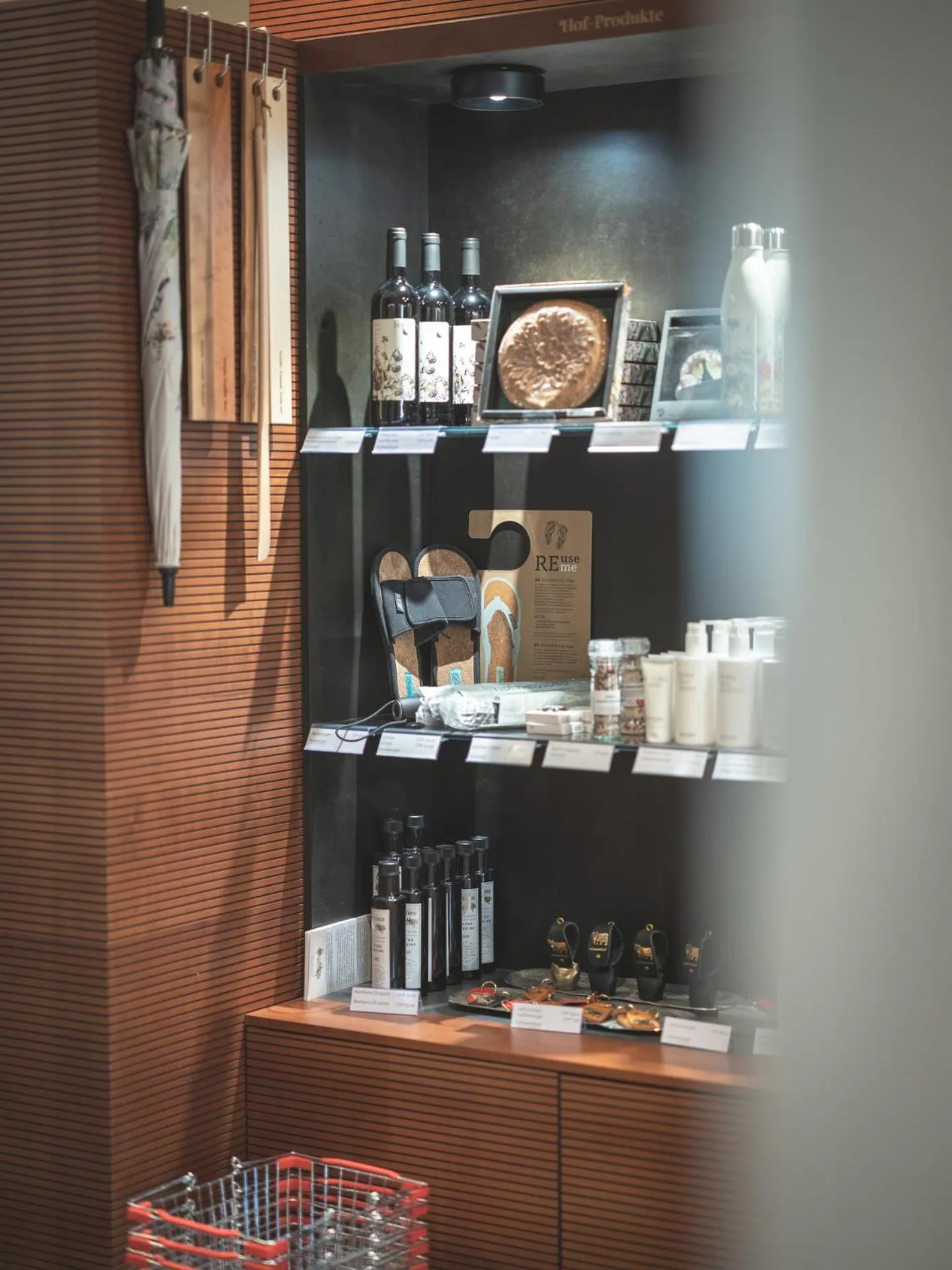 Decorative detail in Hof Weissbad Health & Wellness Resort