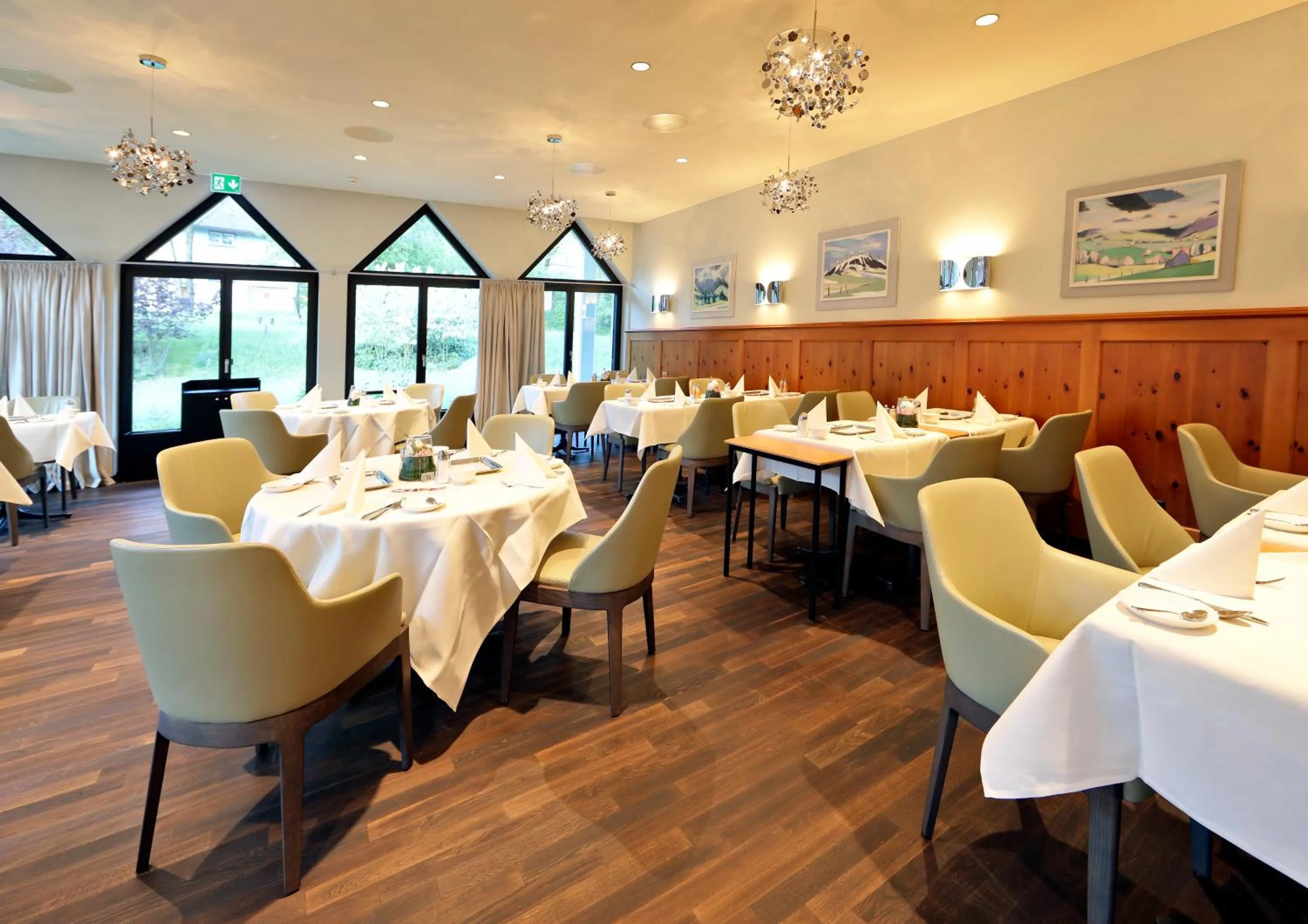 Restaurant/places to eat in Hof Weissbad Health & Wellness Resort