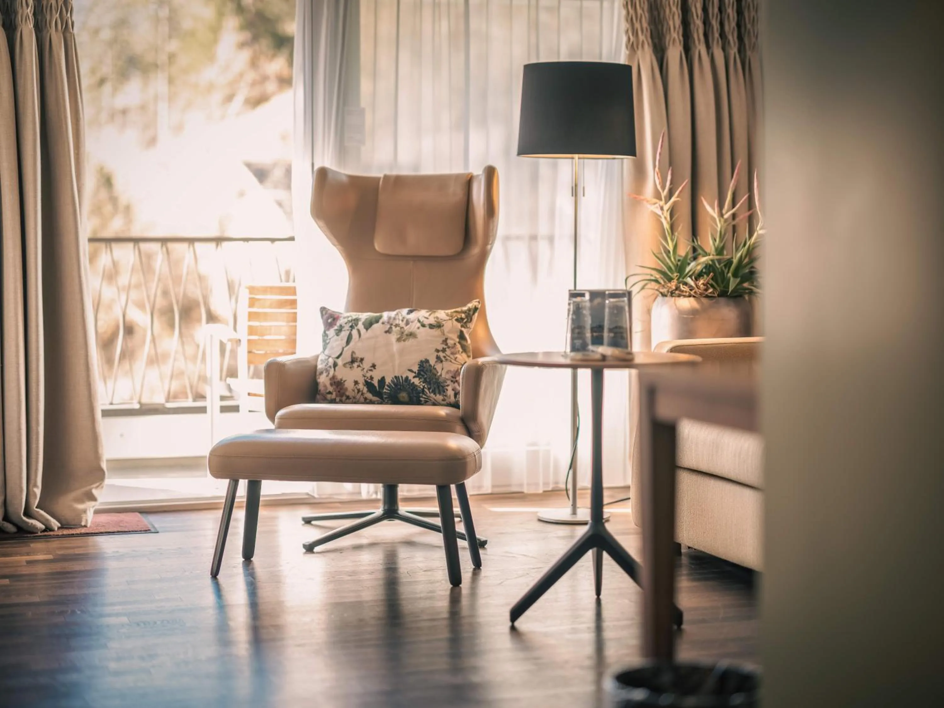 Seating area in Hof Weissbad Health & Wellness Resort