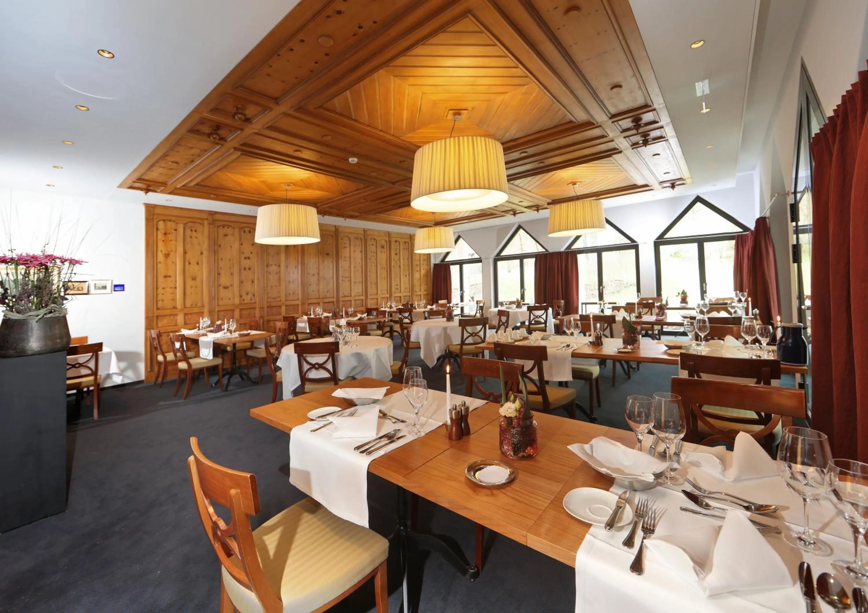 Restaurant/places to eat in Hof Weissbad Health & Wellness Resort