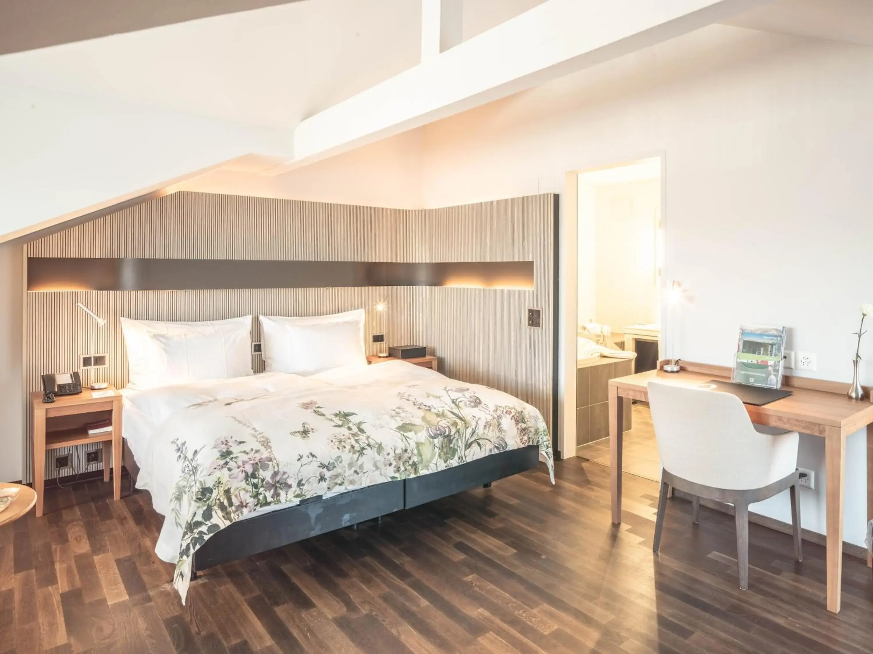 Deluxe Room with Balcony in Hof Weissbad Health & Wellness Resort Deluxe Room with Balcony in Hof Weissbad Health & Wellness Resort