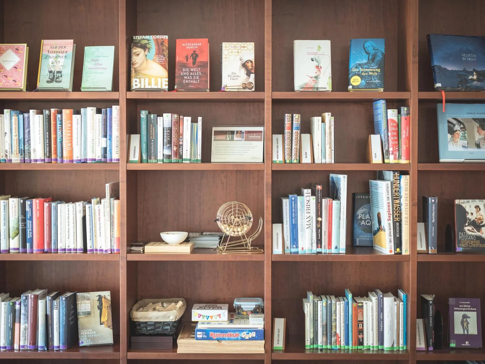 Library in Hof Weissbad Health & Wellness Resort