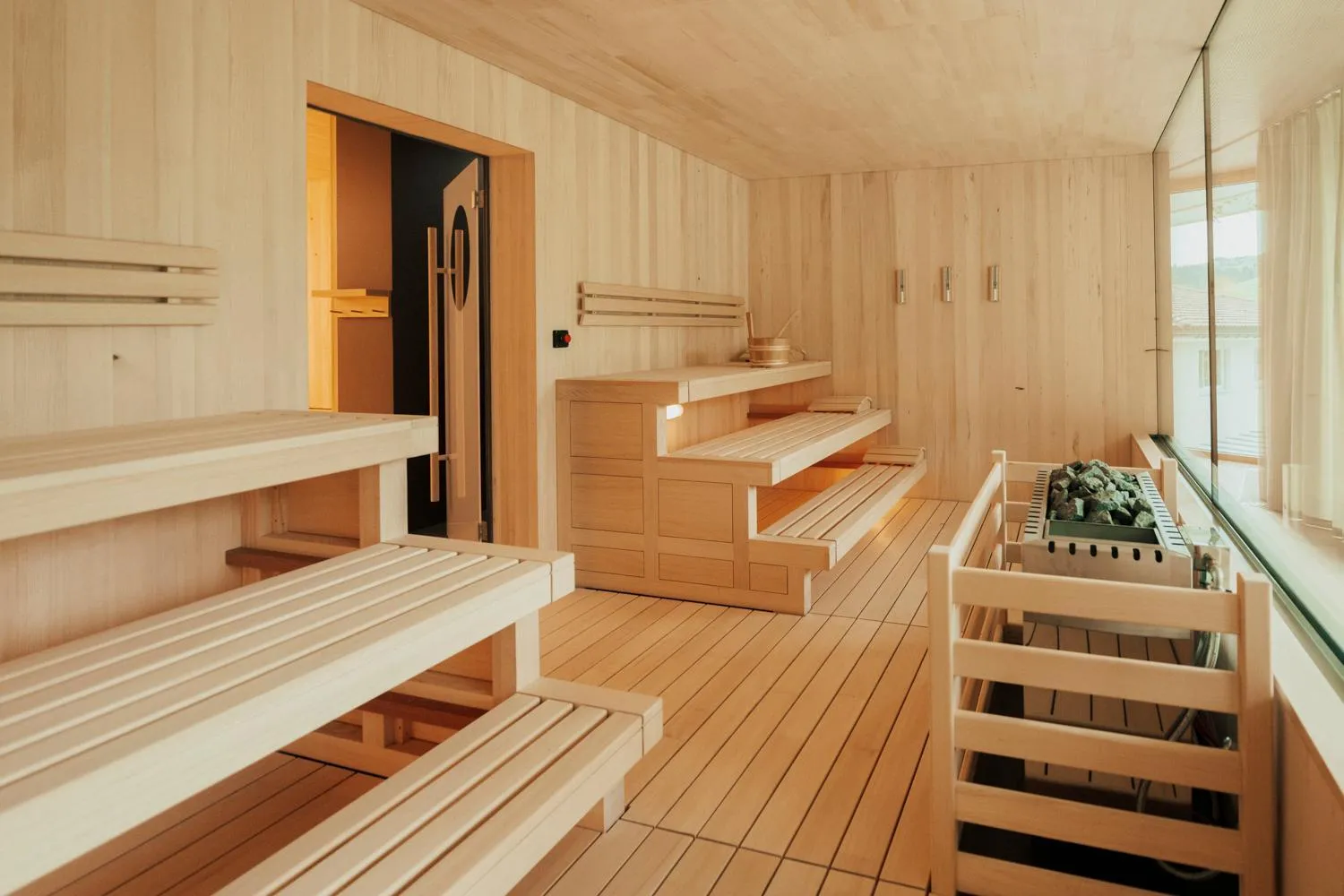 Sauna in Hof Weissbad Health & Wellness Resort