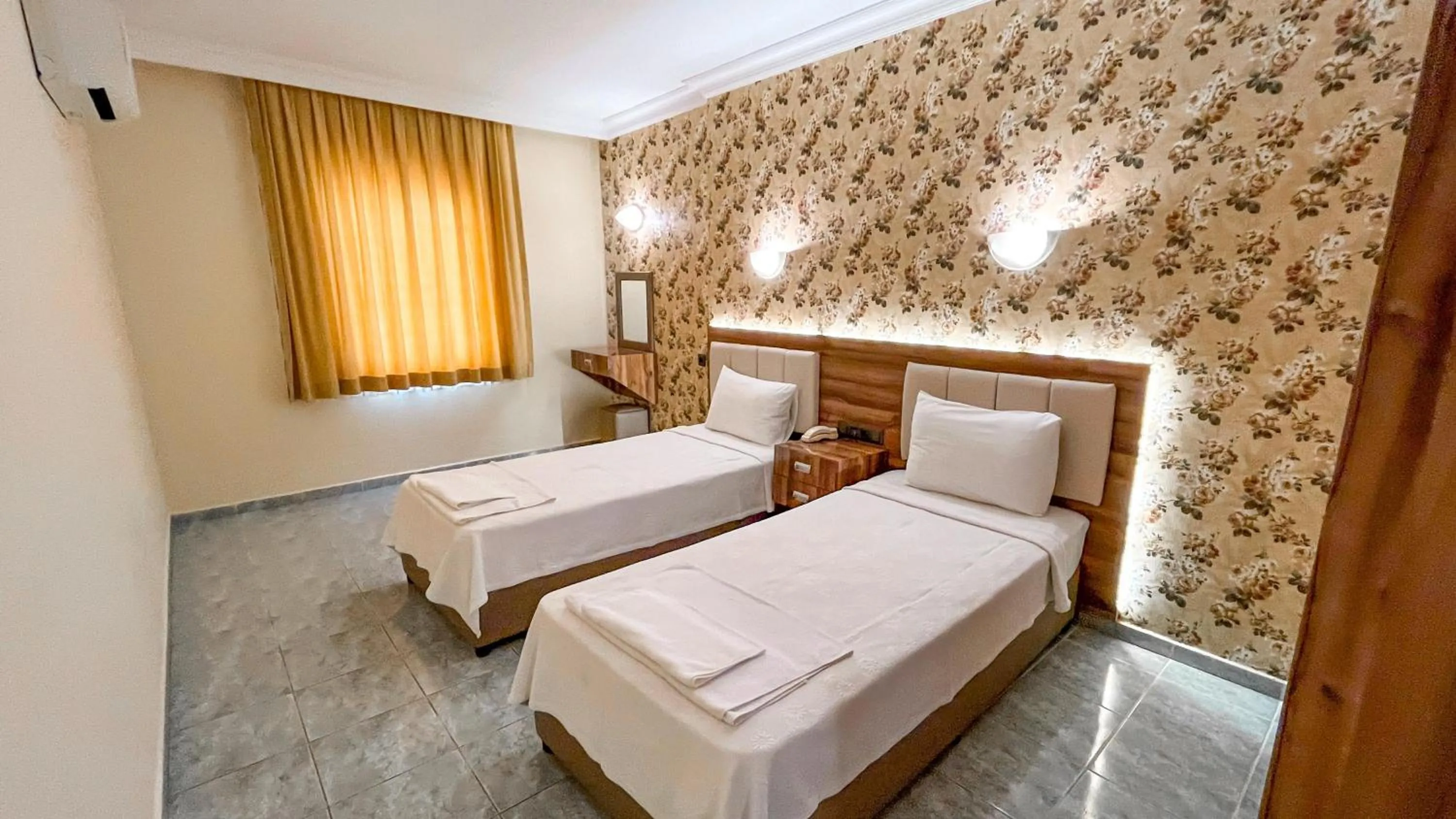 Bed in Ozlem 2 Apart Hotel