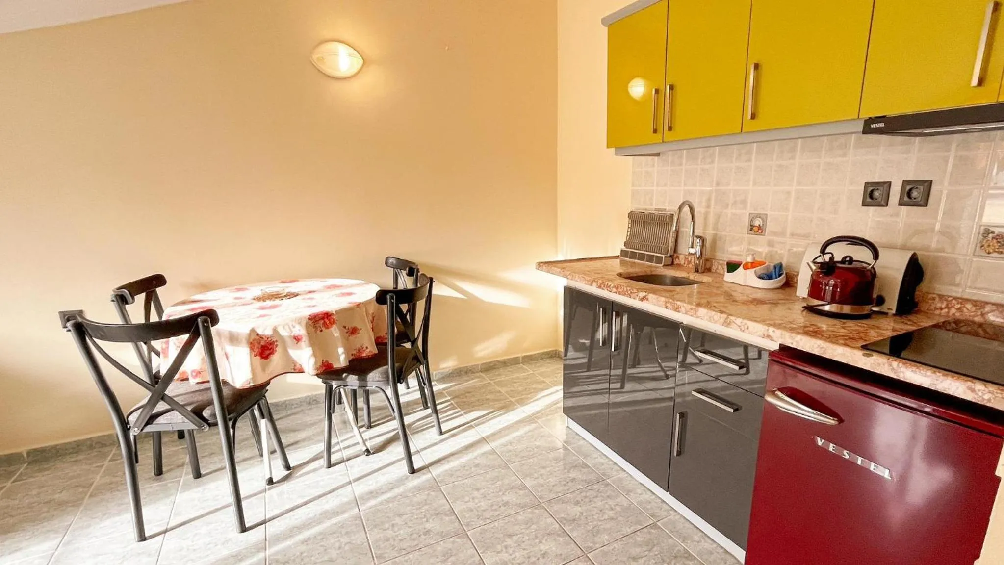 stove in Ozlem 2 Apart Hotel