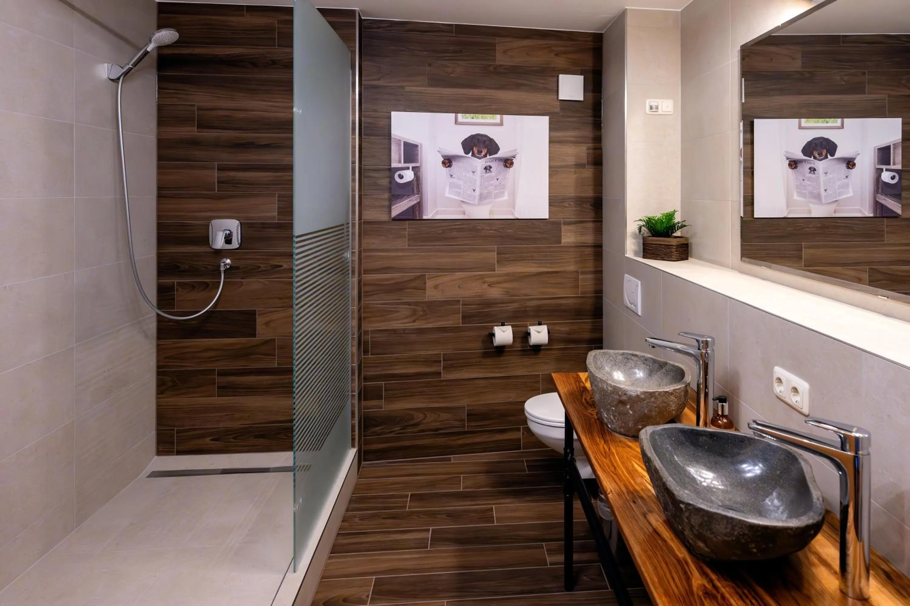 Shower in Rathener Hof by STEIGER Hotels