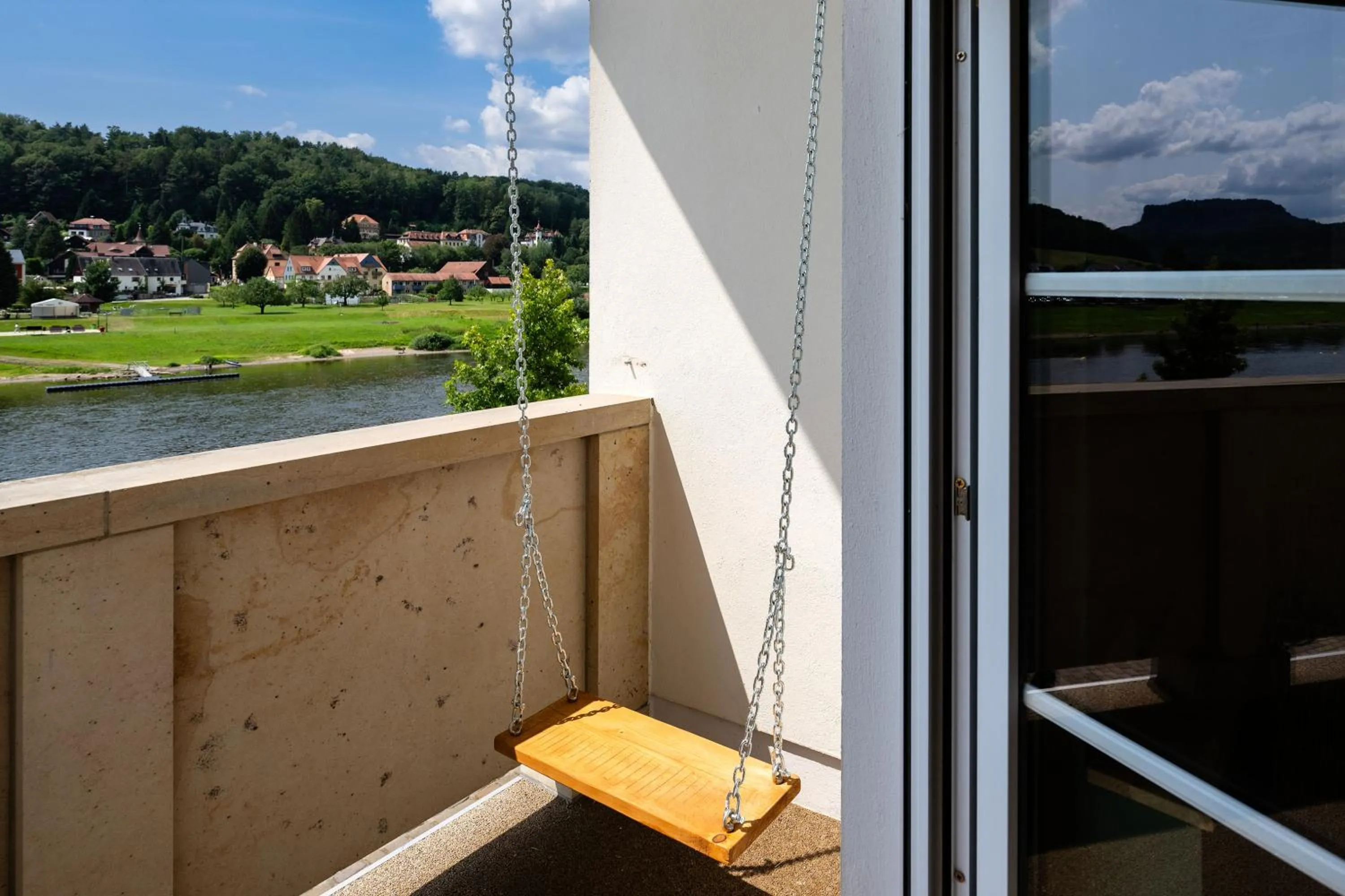 Natural landscape in Rathener Hof by STEIGER Hotels